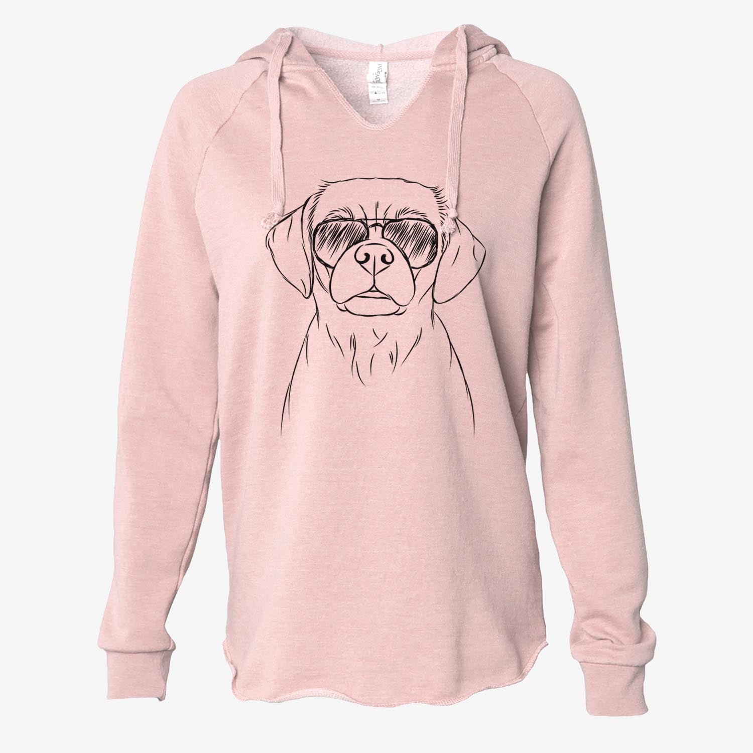 Popcorn the Puggle - Cali Wave Hooded Sweatshirt