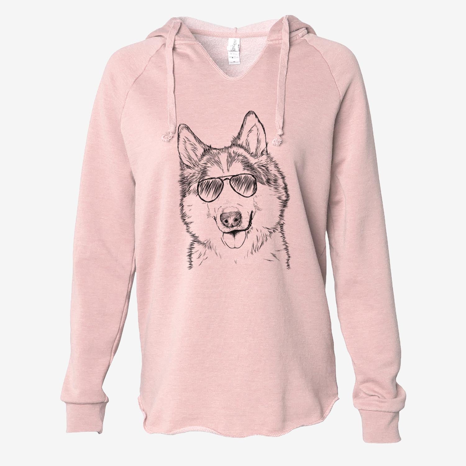 Roshi the Mixed Breed - Cali Wave Hooded Sweatshirt