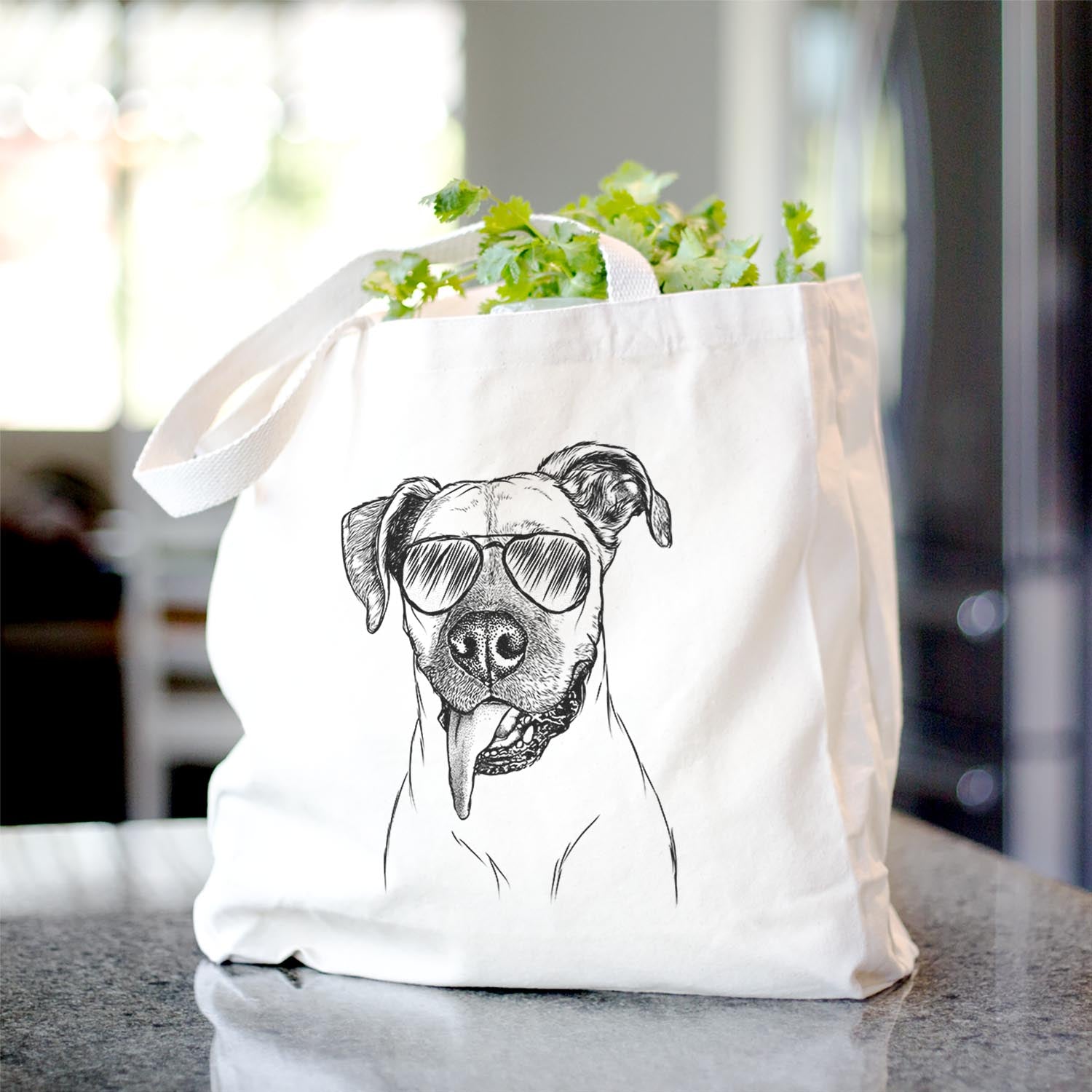 Sir Jake the Boxer - Tote Bag