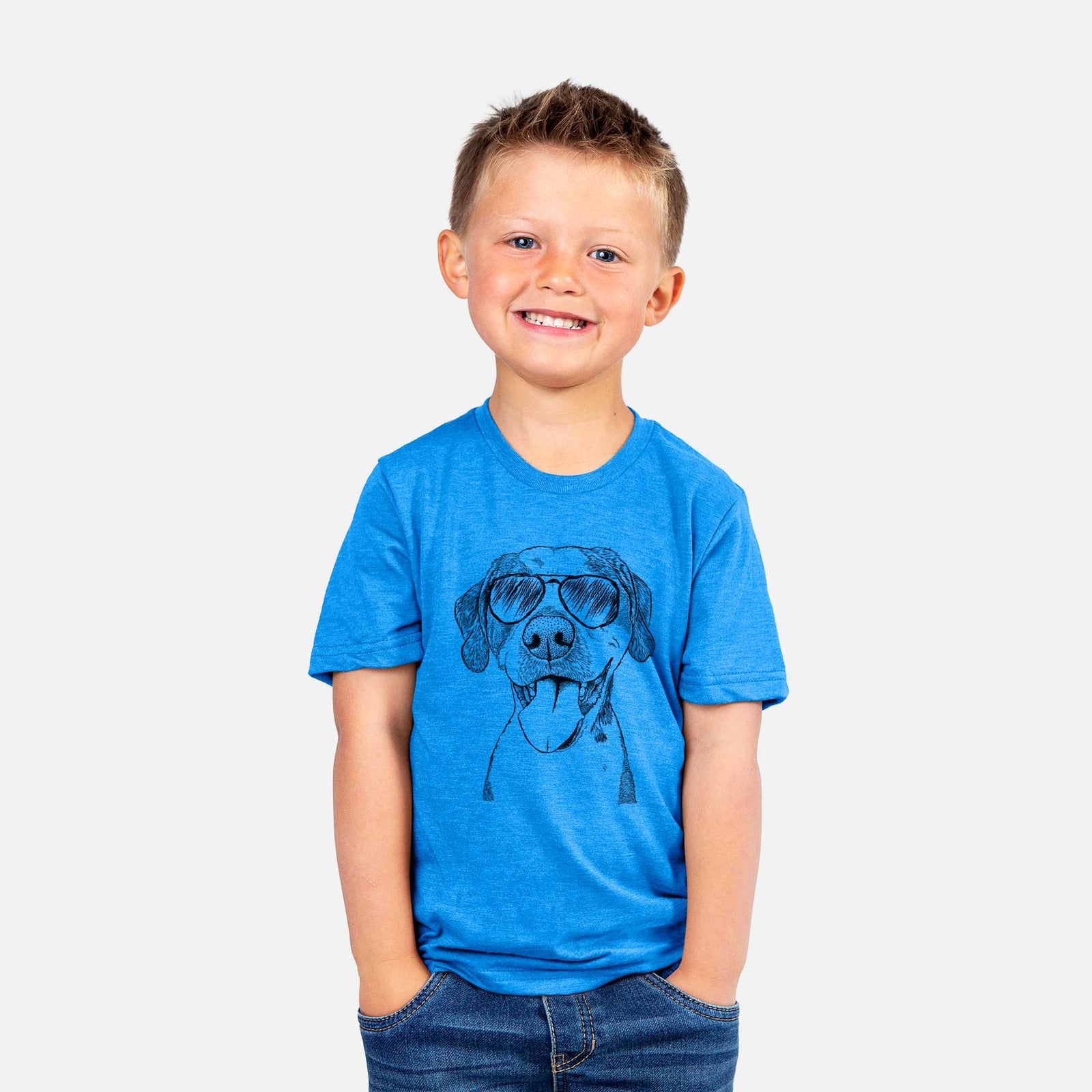 Aviator Ace Boogie the Mixed Breed - Kids/Youth/Toddler Shirt