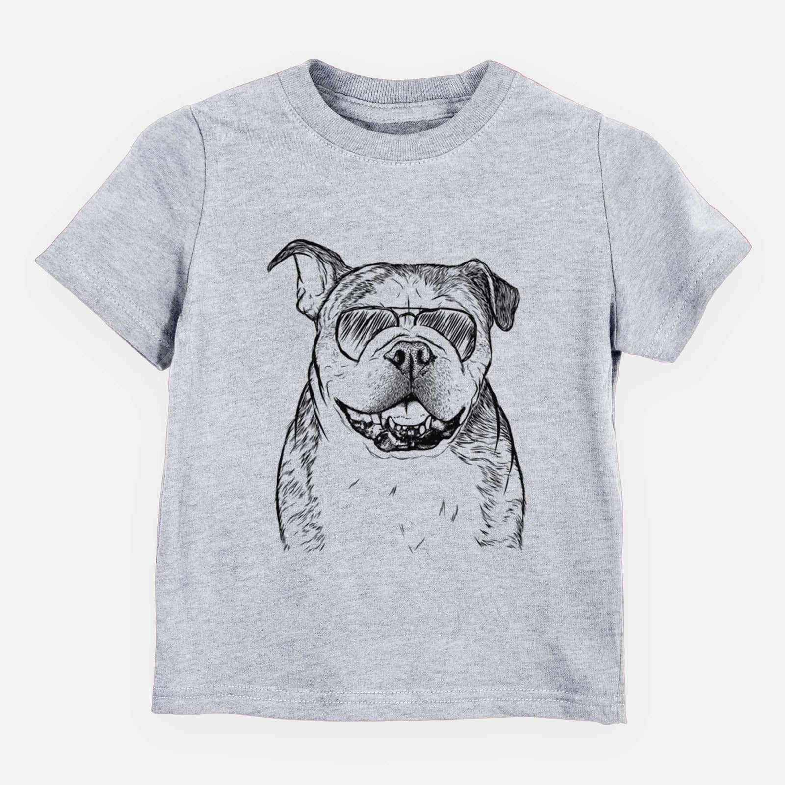Aviator Agatha the Boston Bulldog - Kids/Youth/Toddler Shirt