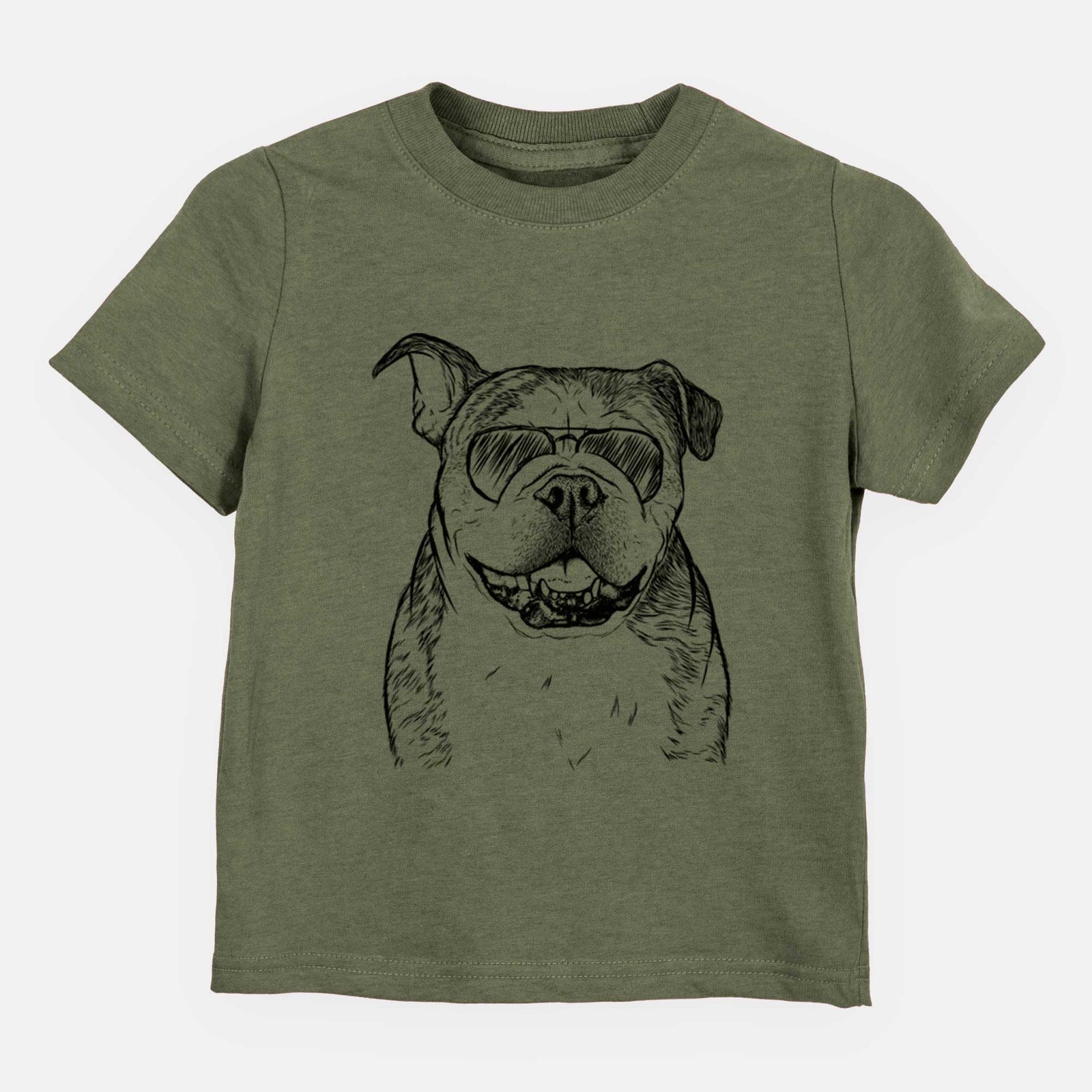 Aviator Agatha the Boston Bulldog - Kids/Youth/Toddler Shirt