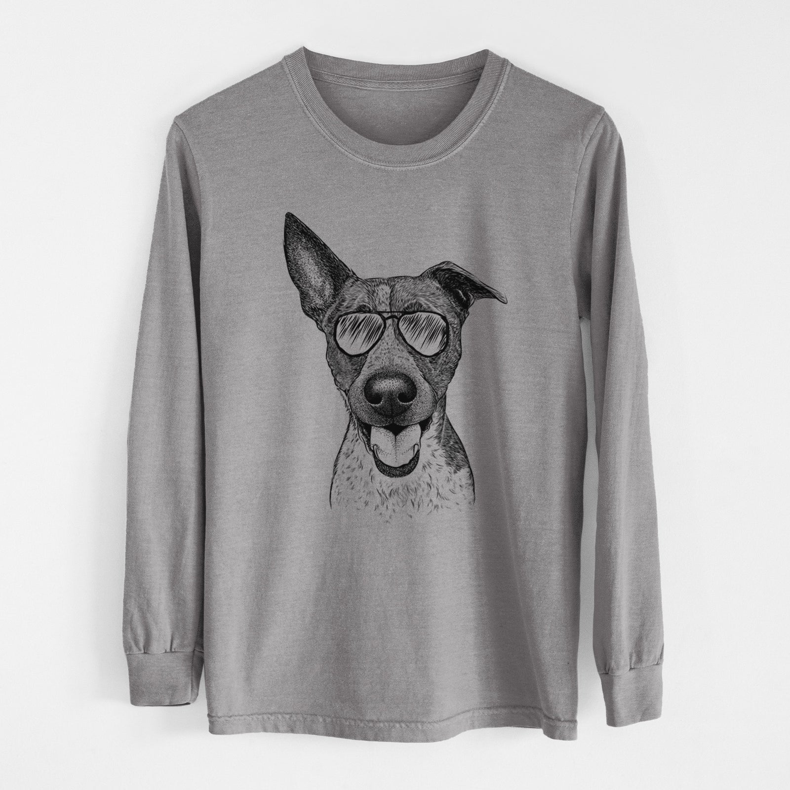 Aviators Amigo the Heeler Mix - Heavyweight 100% Cotton Long Sleeve