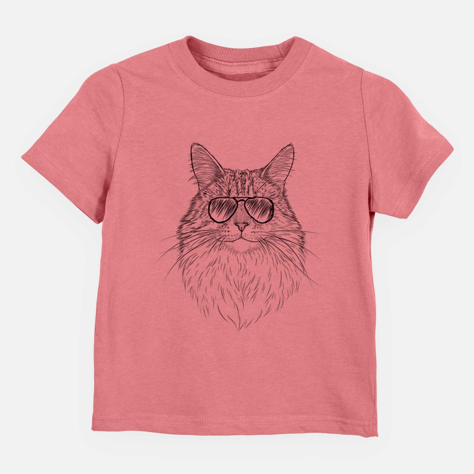 Aviator Angel the Maine Coon Cat - Kids/Youth/Toddler Shirt