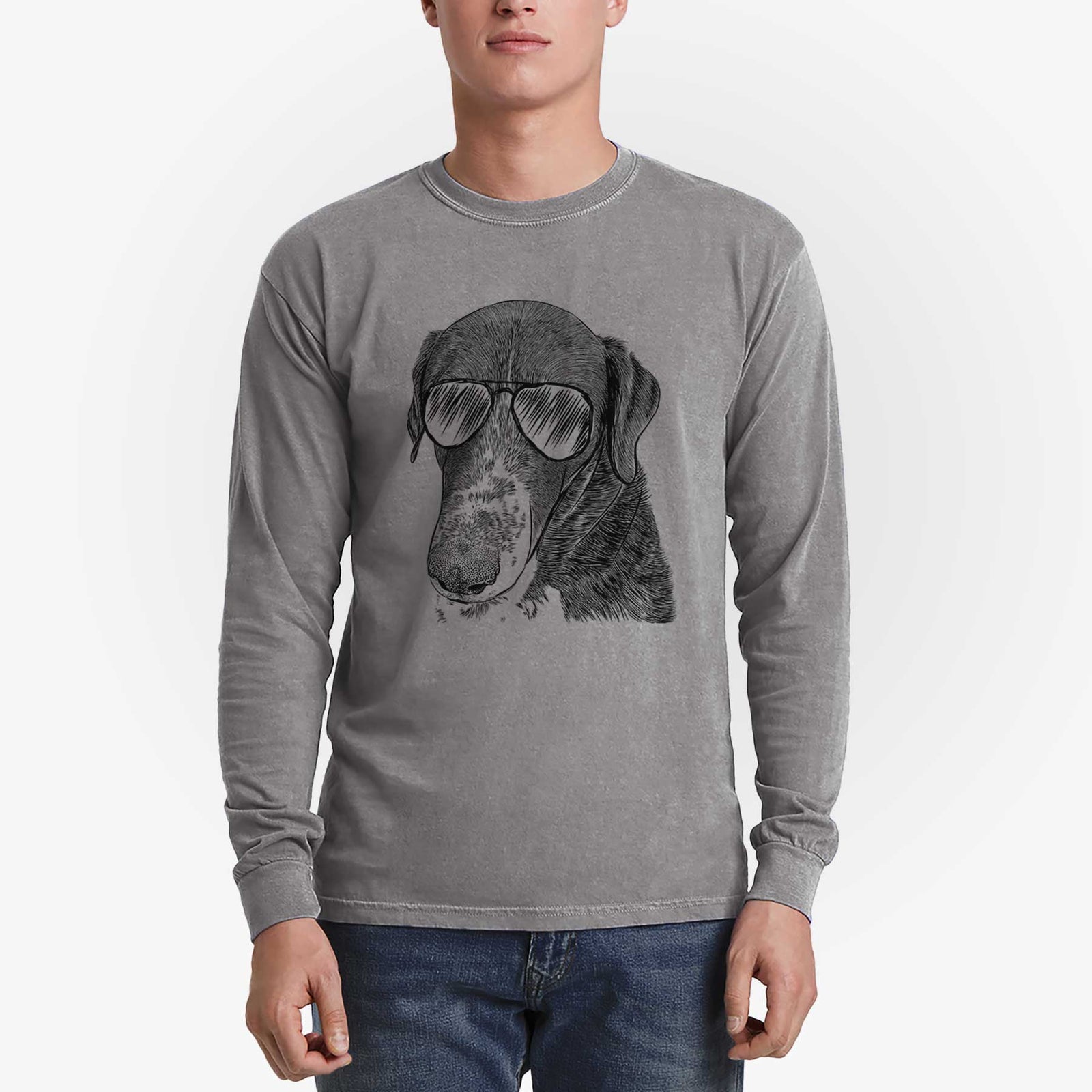 Aviators Angel Orion the Mixed Breed - Heavyweight 100% Cotton Long Sleeve