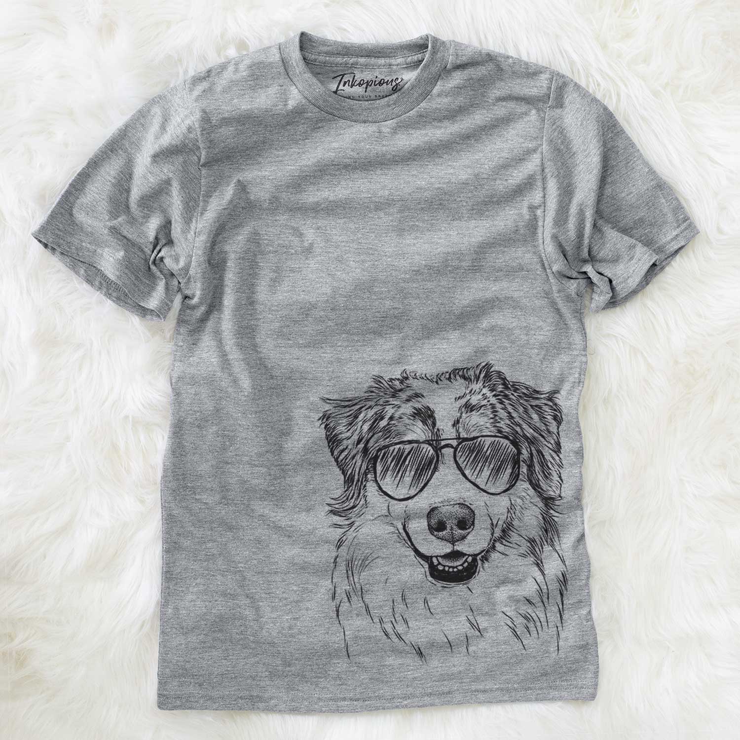 Aonghus the Australian Shepherd - Unisex Crewneck