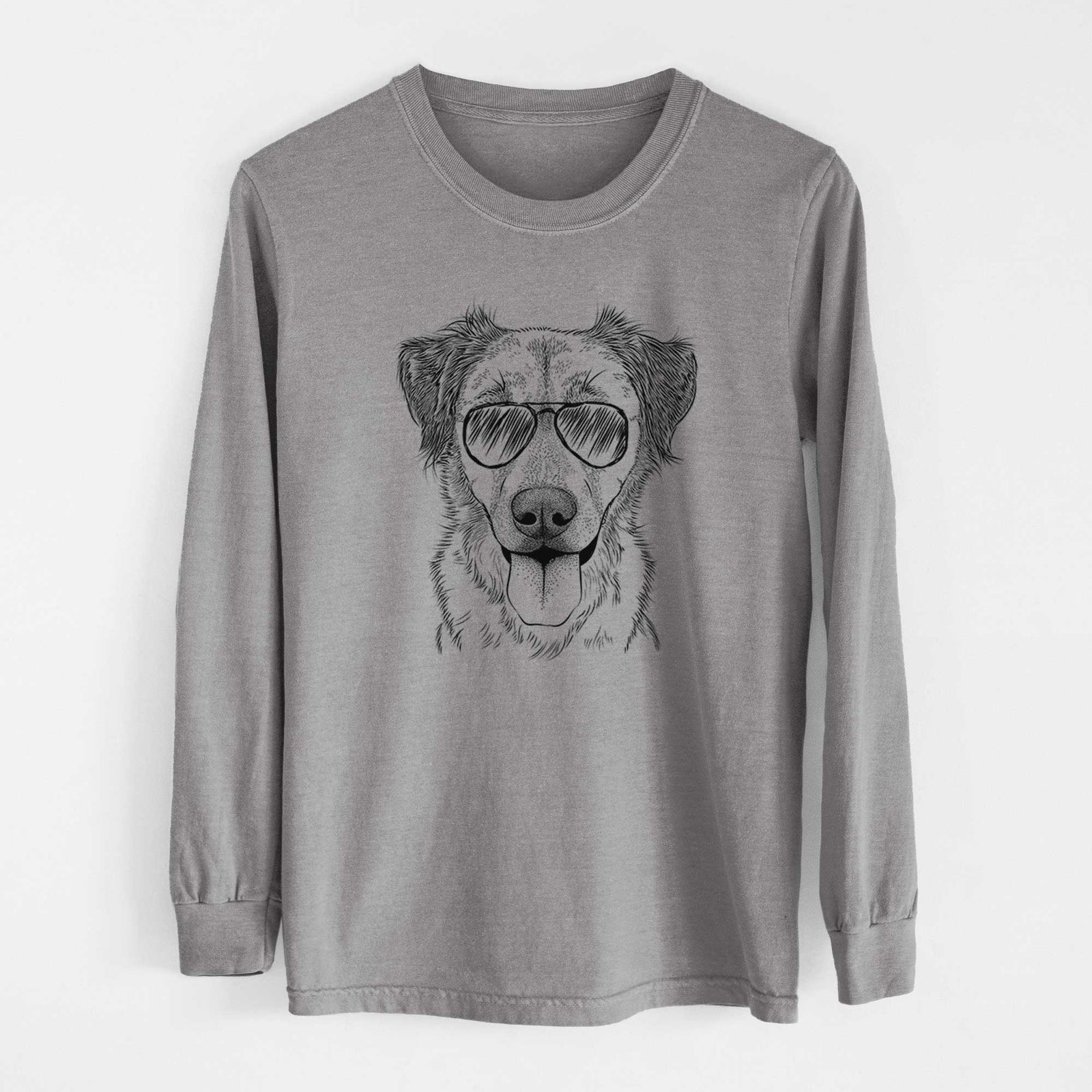 Aviators Apollo the Mixed Breed - Heavyweight 100% Cotton Long Sleeve