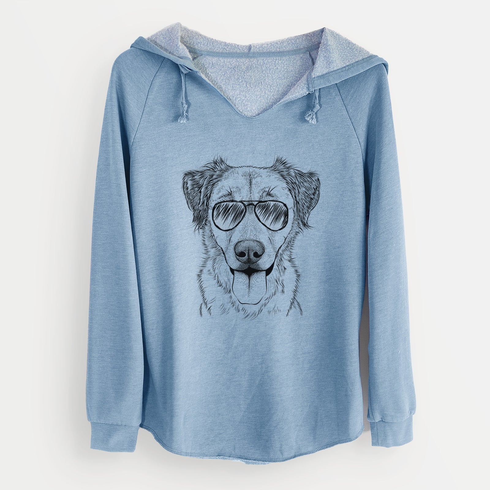 Aviator Apollo the Mixed Breed - Cali Wave Hooded Sweatshirt