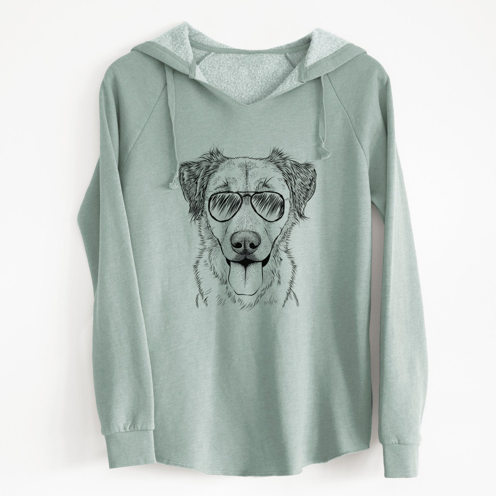 Aviator Apollo the Mixed Breed - Cali Wave Hooded Sweatshirt