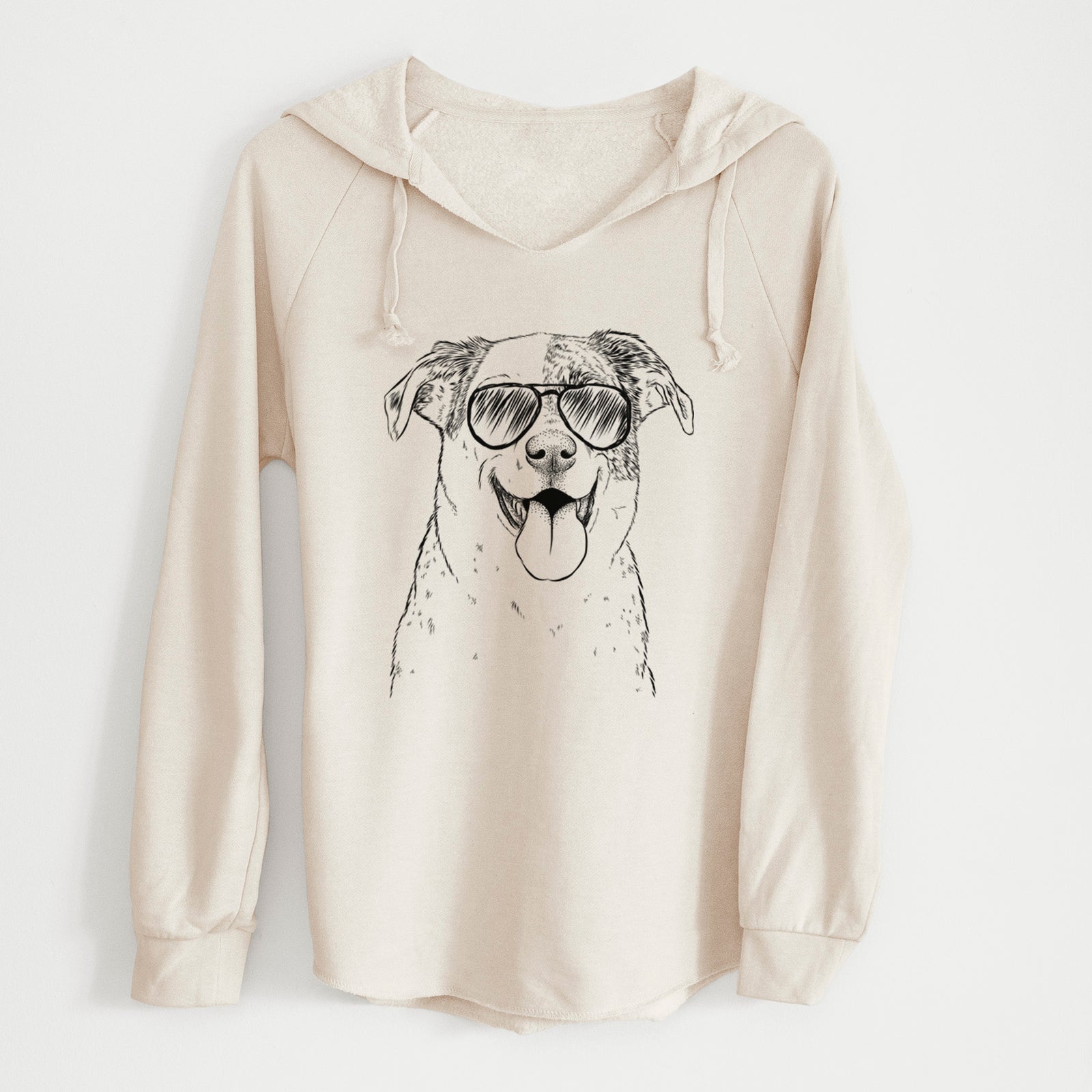 Aviator Archer the Shepherd Mix - Cali Wave Hooded Sweatshirt