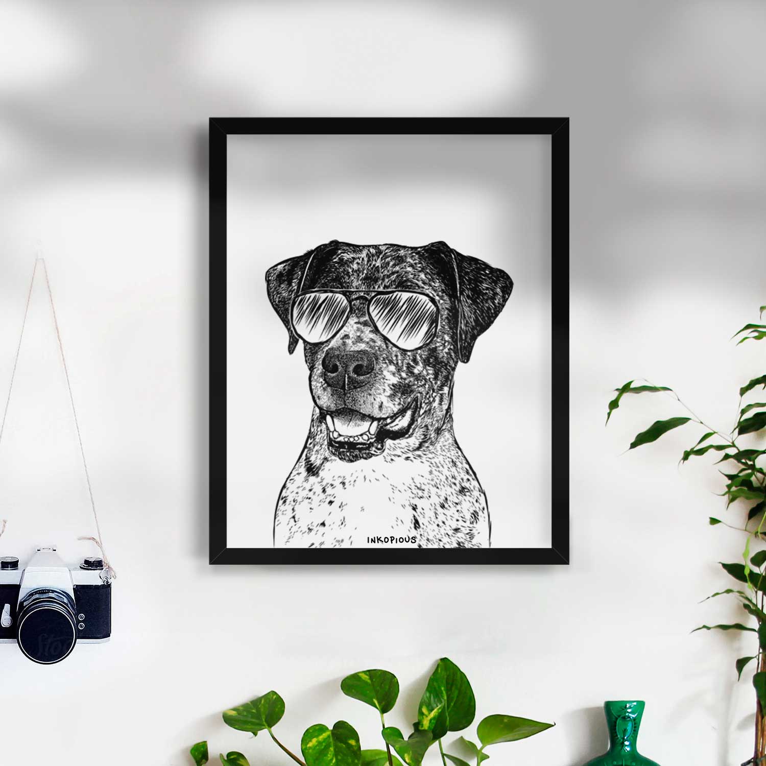 Argos the Catahoula Art Print