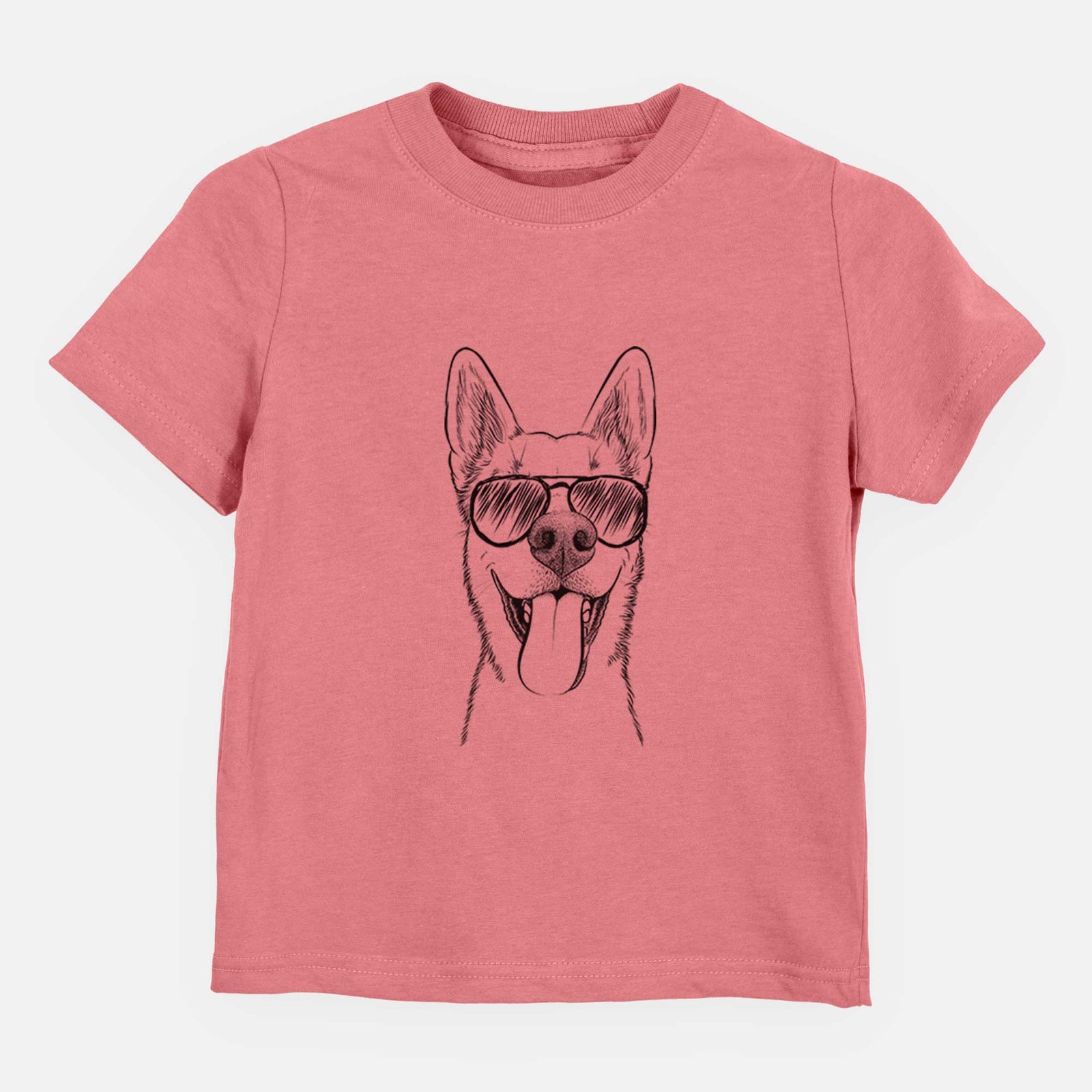 Aviator Arlo the Husky Shepherd Mix - Kids/Youth/Toddler Shirt
