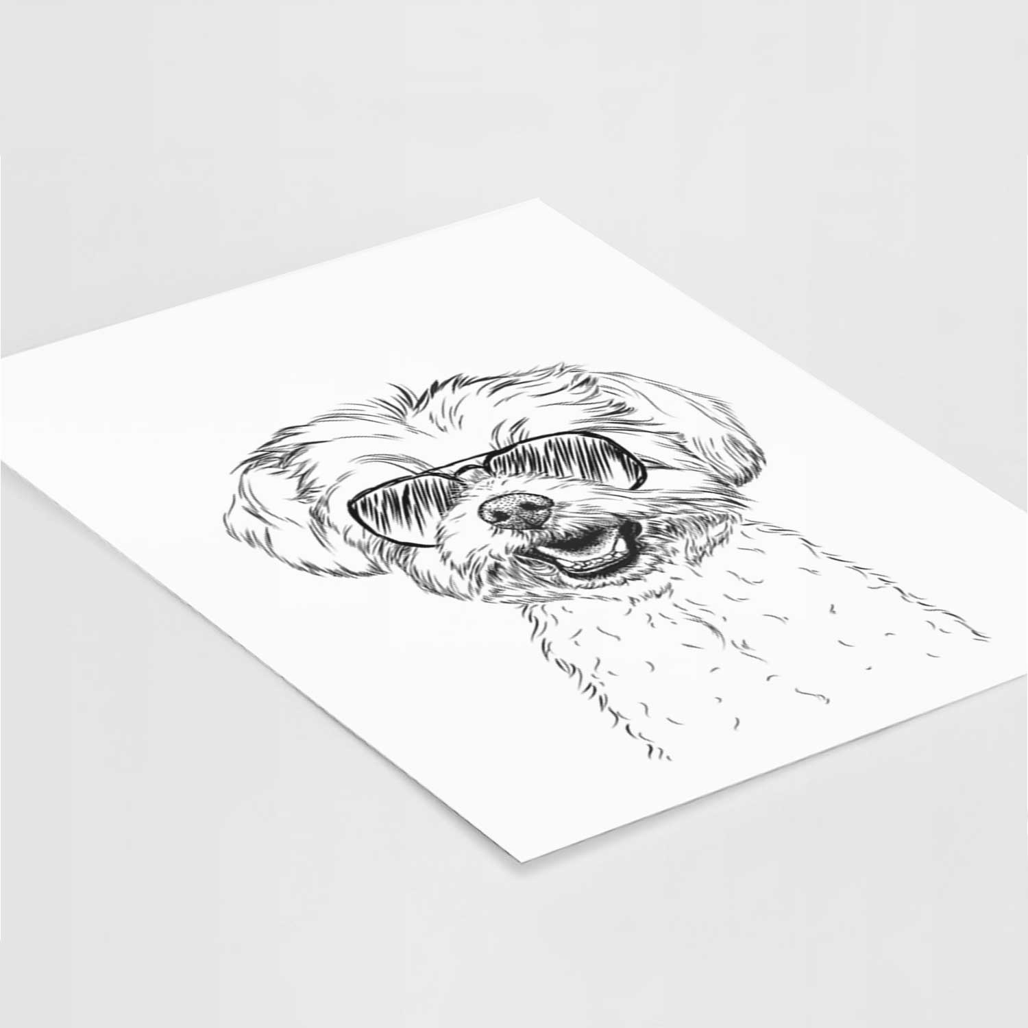 Aspen the Morkie Art Print