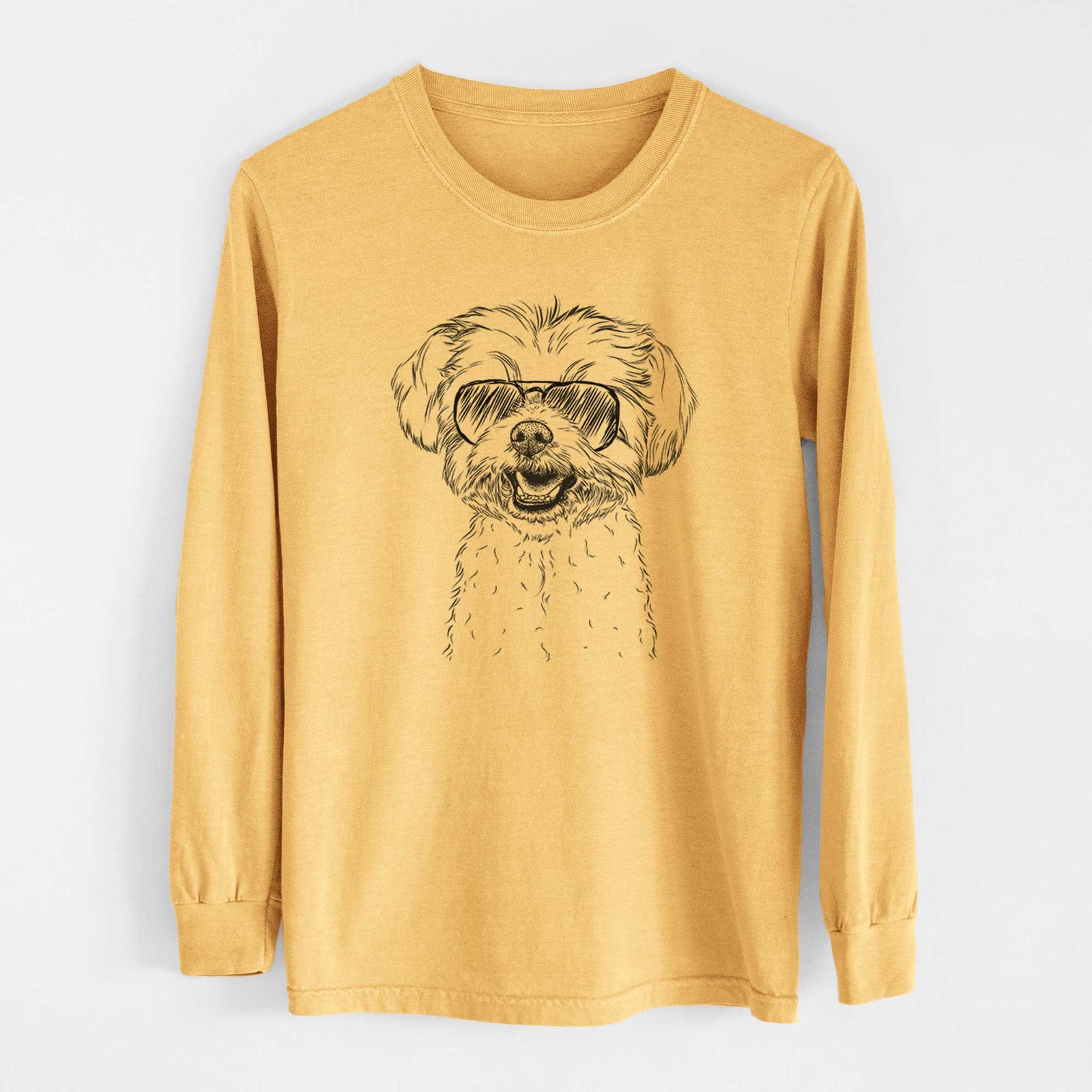 Aviators Aspen the Morkie - Heavyweight 100% Cotton Long Sleeve