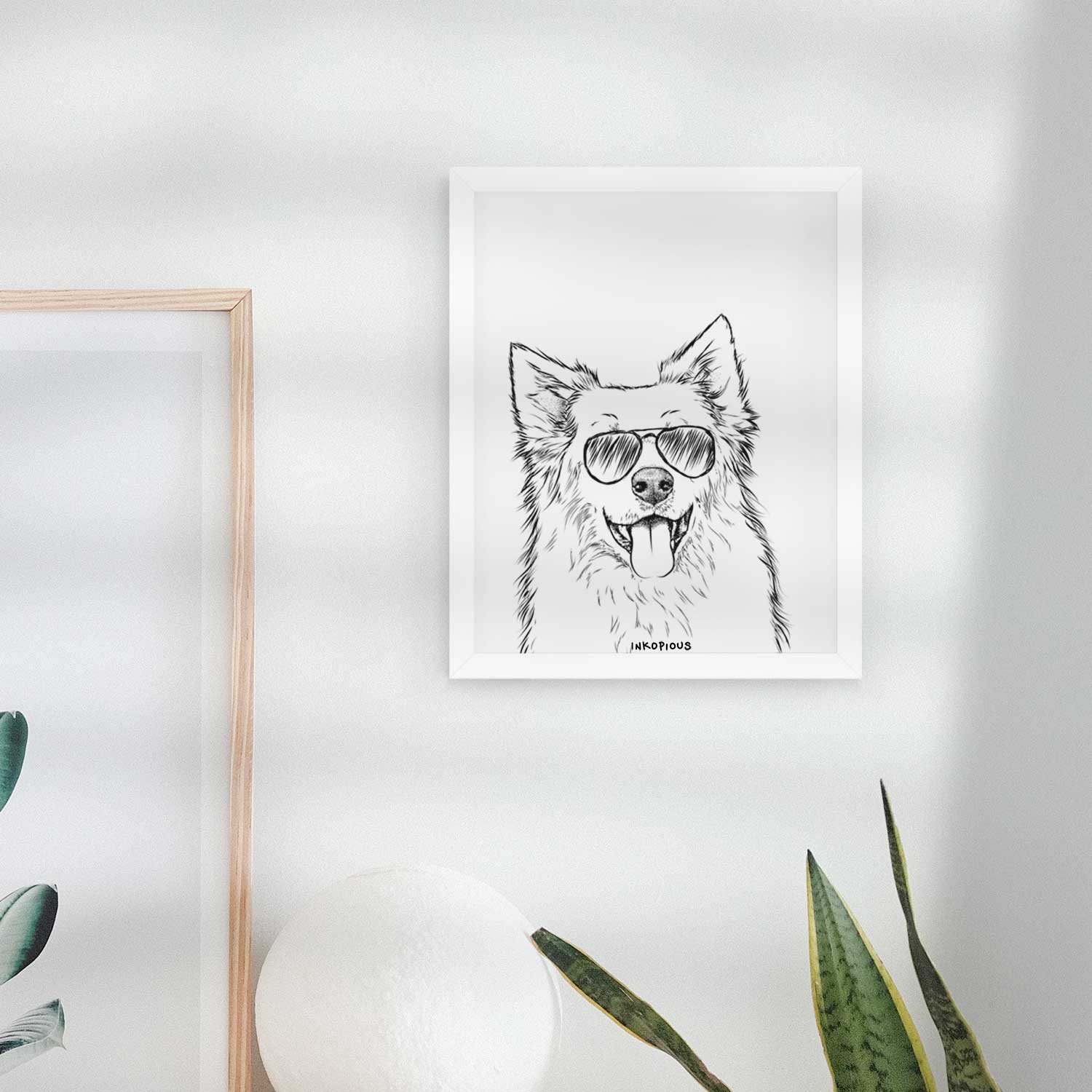 Aspenita the Mixed Breed Art Print