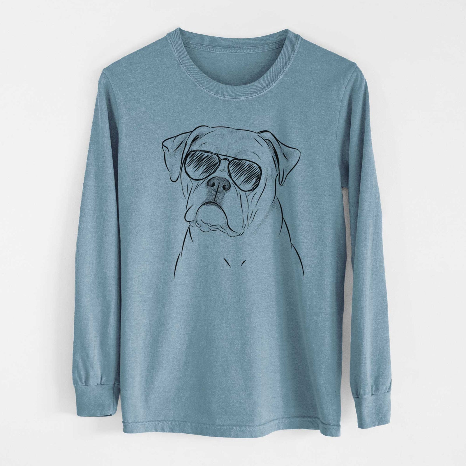 Aviators Babe the AmericanBulldog - Heavyweight 100% Cotton Long Sleeve