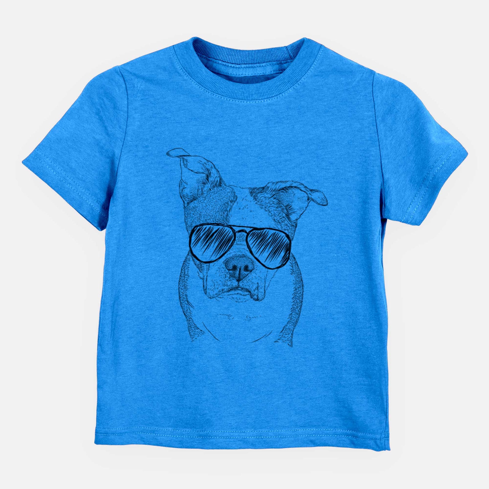 Aviator Bandit the Boston Terrier - Kids/Youth/Toddler Shirt