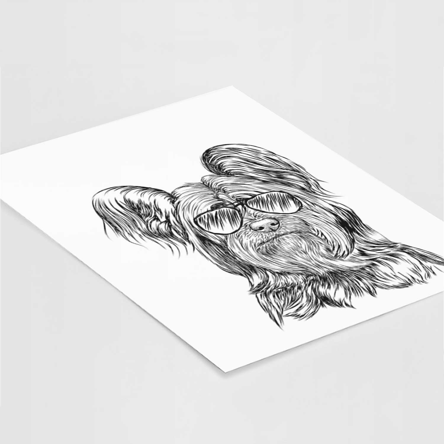 Bandit the Skye Terrier Art Print