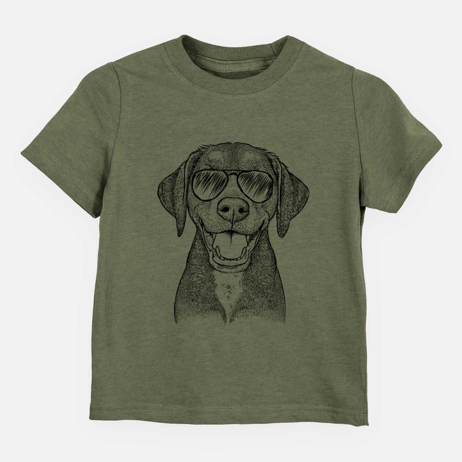 Aviator Beaver the Hound Mix - Kids/Youth/Toddler Shirt
