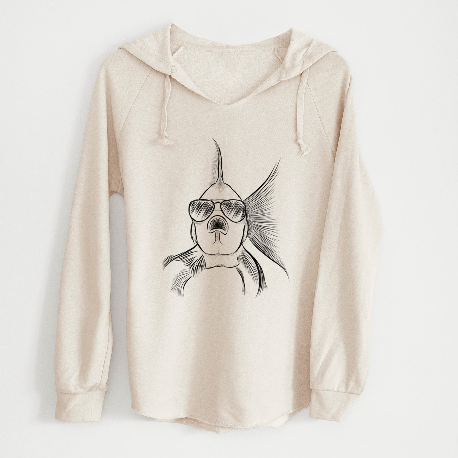 Aviator Beefcake the Goldfish - Cali Wave Hooded Sweatshirt