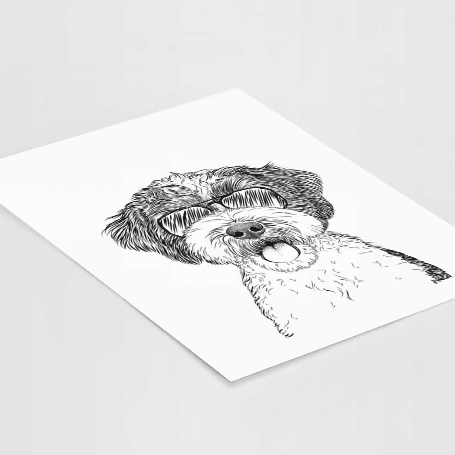 Bella the Cockapoo Art Print