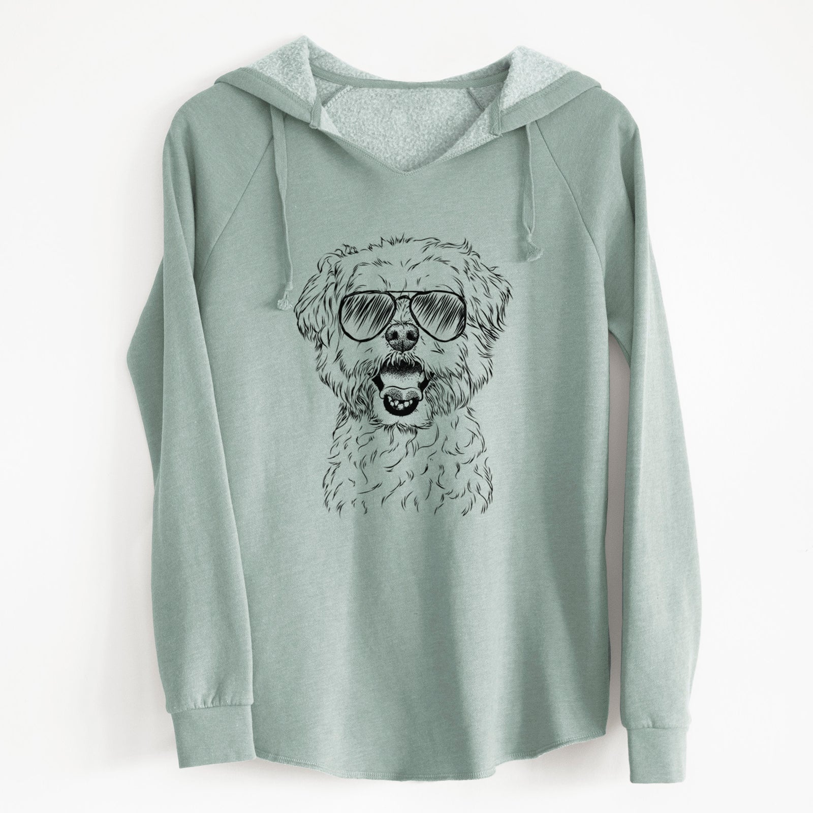 Aviator Belle the Maltipoo - Cali Wave Hooded Sweatshirt