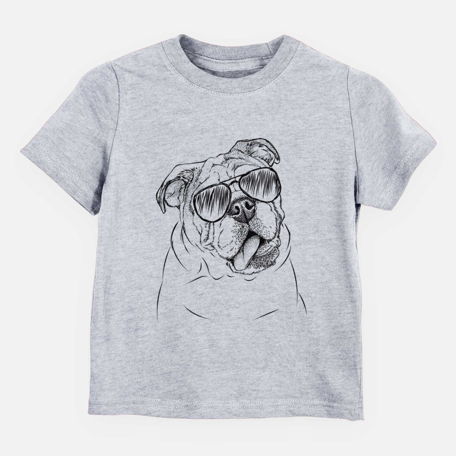 Aviator Benson the English Bulldog - Kids/Youth/Toddler Shirt