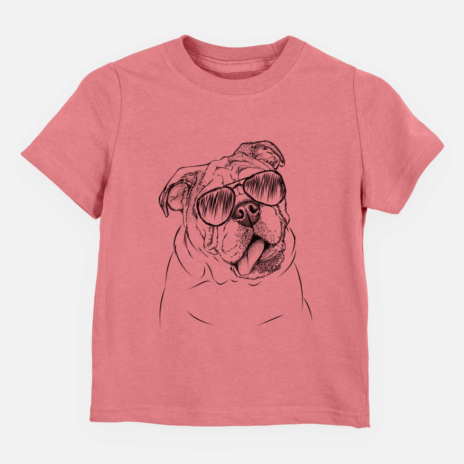 Aviator Benson the English Bulldog - Kids/Youth/Toddler Shirt