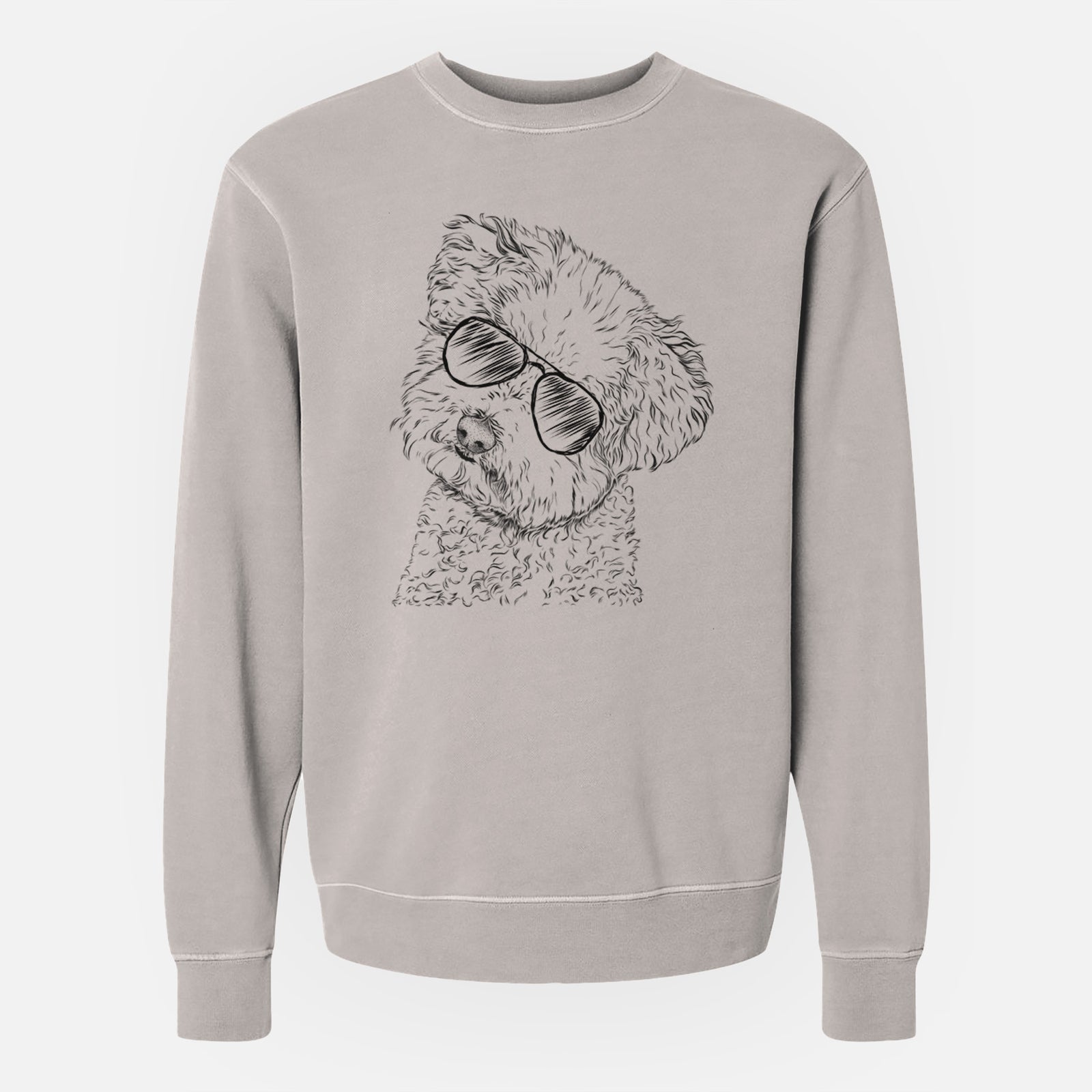 Aviator Bento the Bolognese - Unisex Pigment Dyed Crew Sweatshirt