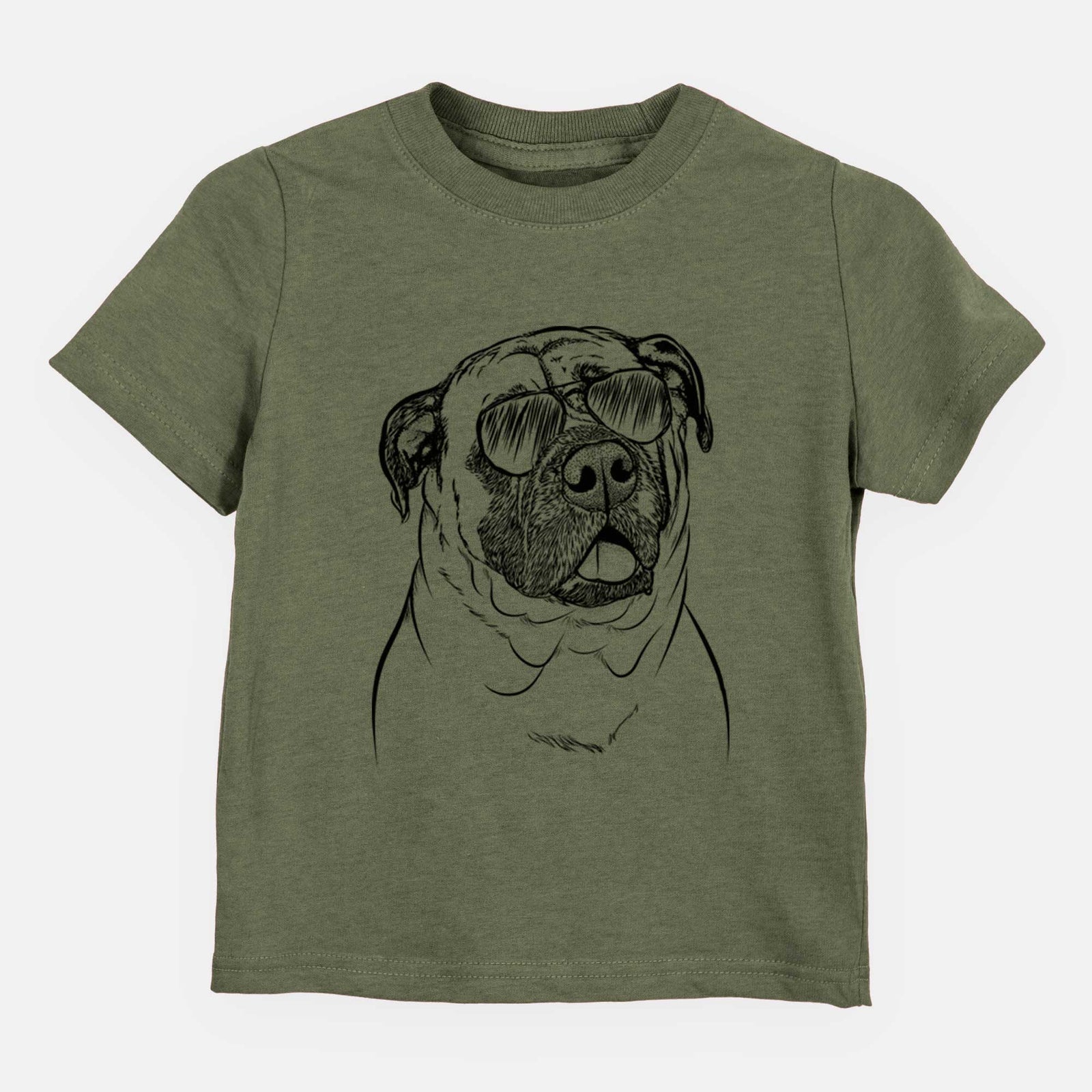 Aviator Big P the English Mastiff - Kids/Youth/Toddler Shirt