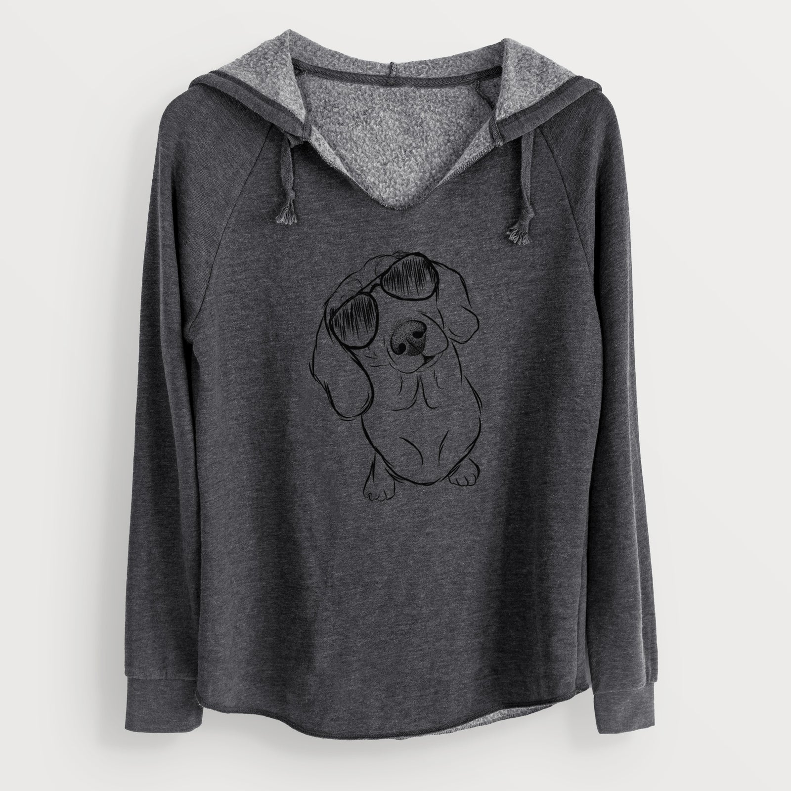 Aviator Bill the Dachshund - Cali Wave Hooded Sweatshirt