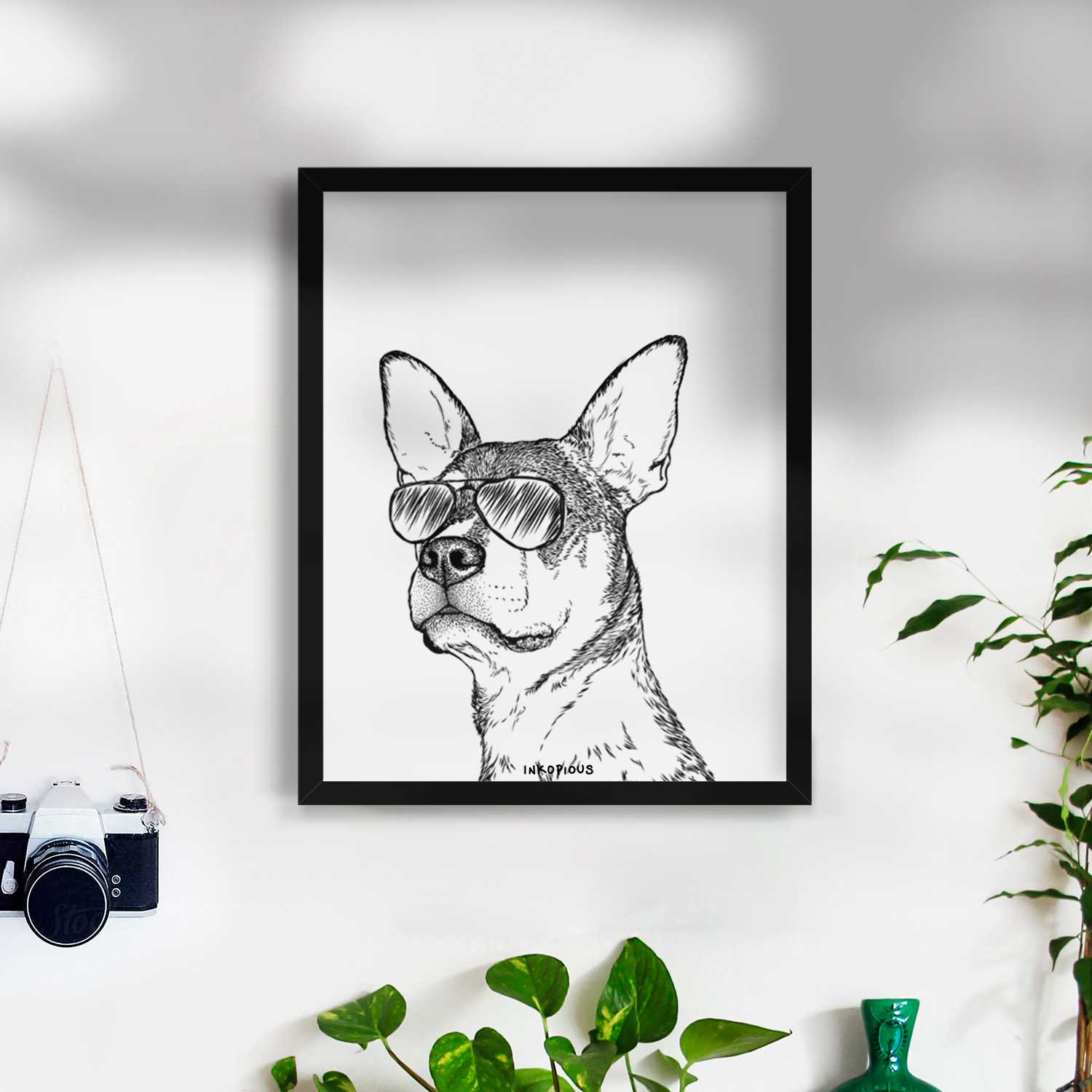 Bill the Heeler Mix Art Print