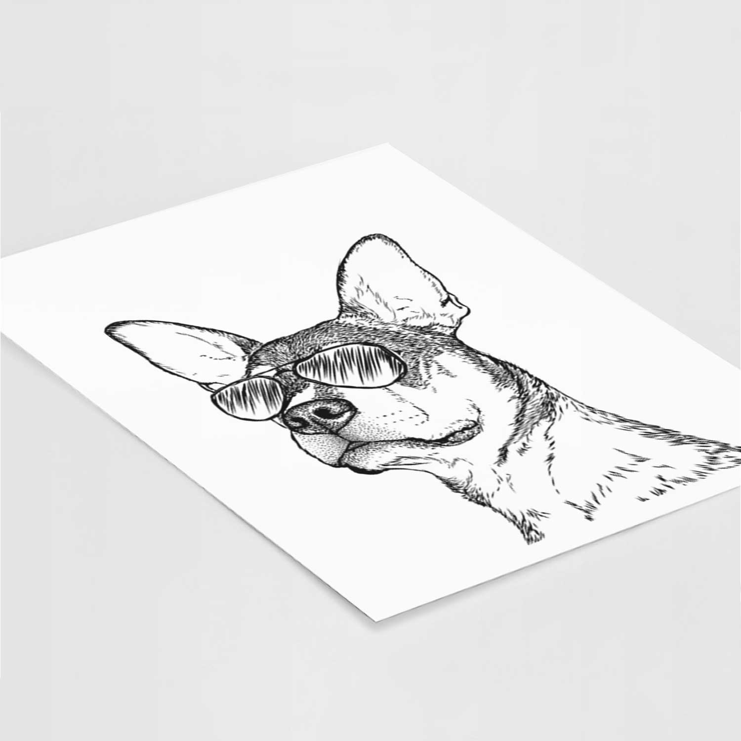Bill the Heeler Mix Art Print