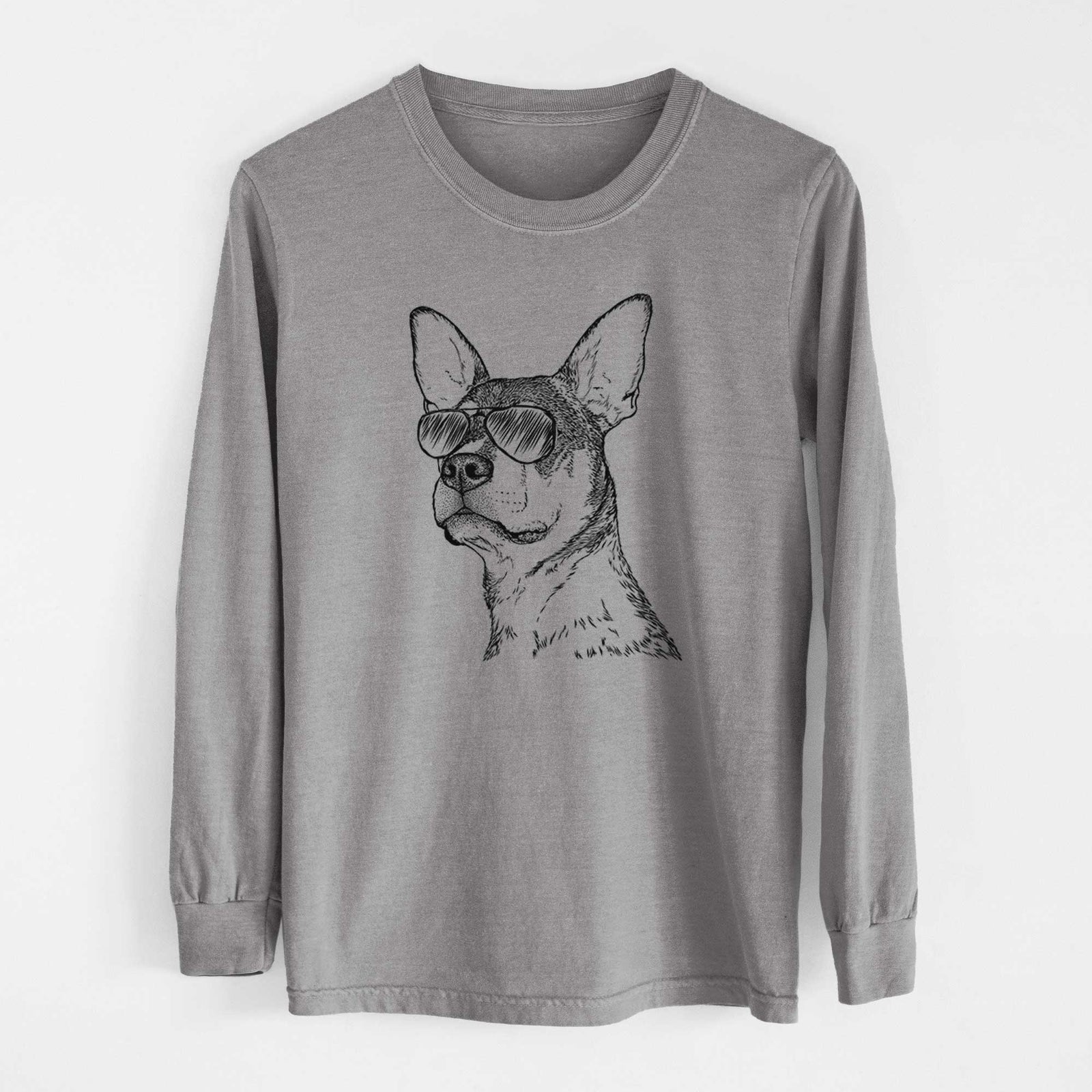Aviators Bill the Heeler Mix - Heavyweight 100% Cotton Long Sleeve