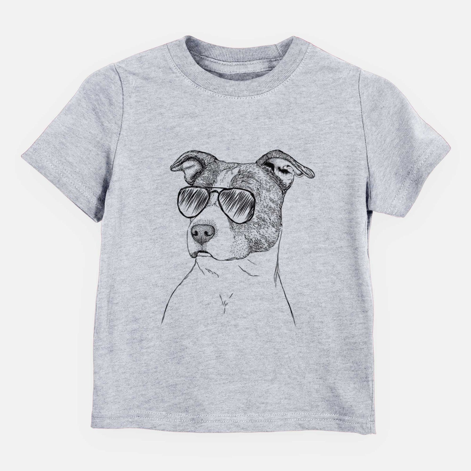 Aviator Blu the Pitbull - Kids/Youth/Toddler Shirt