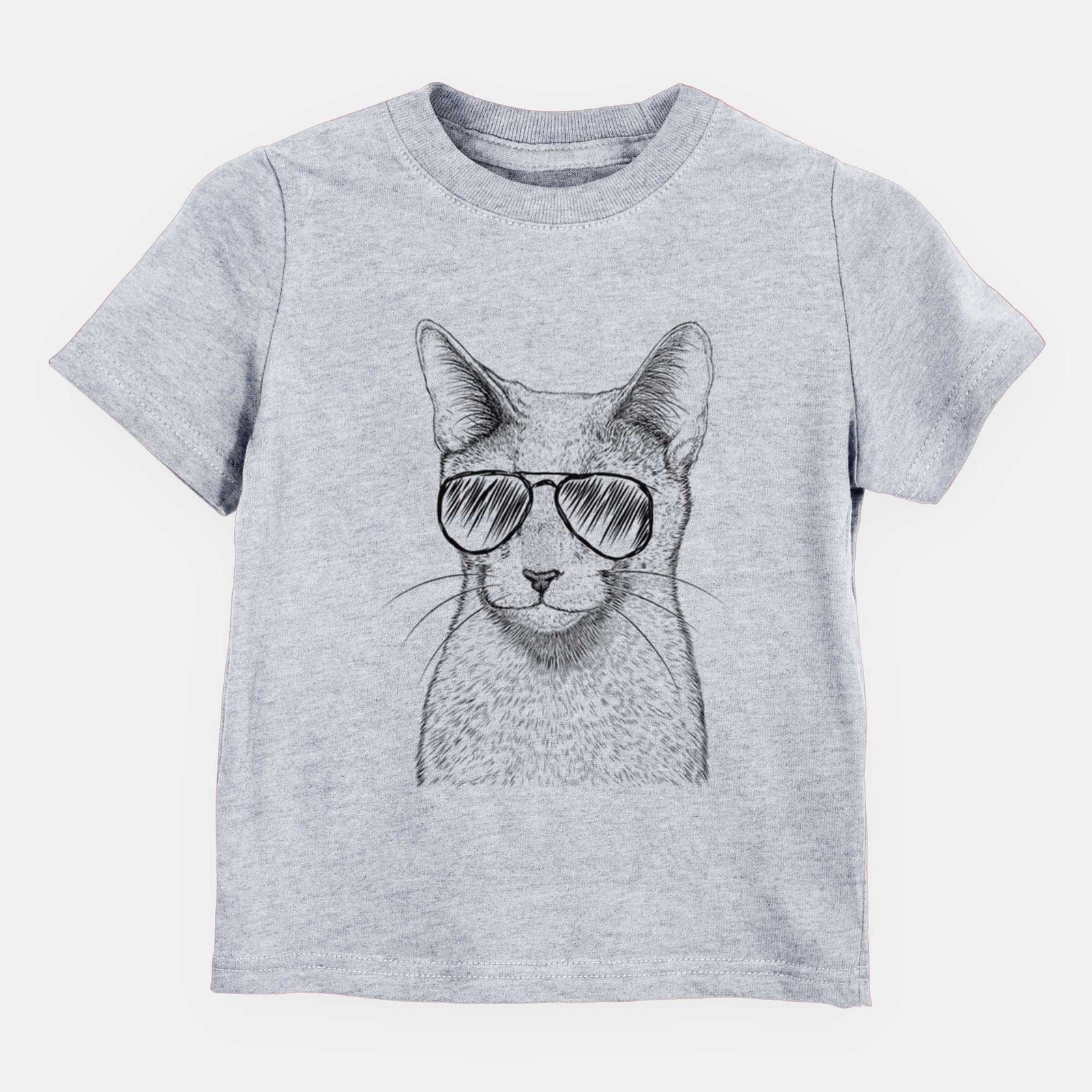 Aviator Blue the Russsian Blue Cat - Kids/Youth/Toddler Shirt
