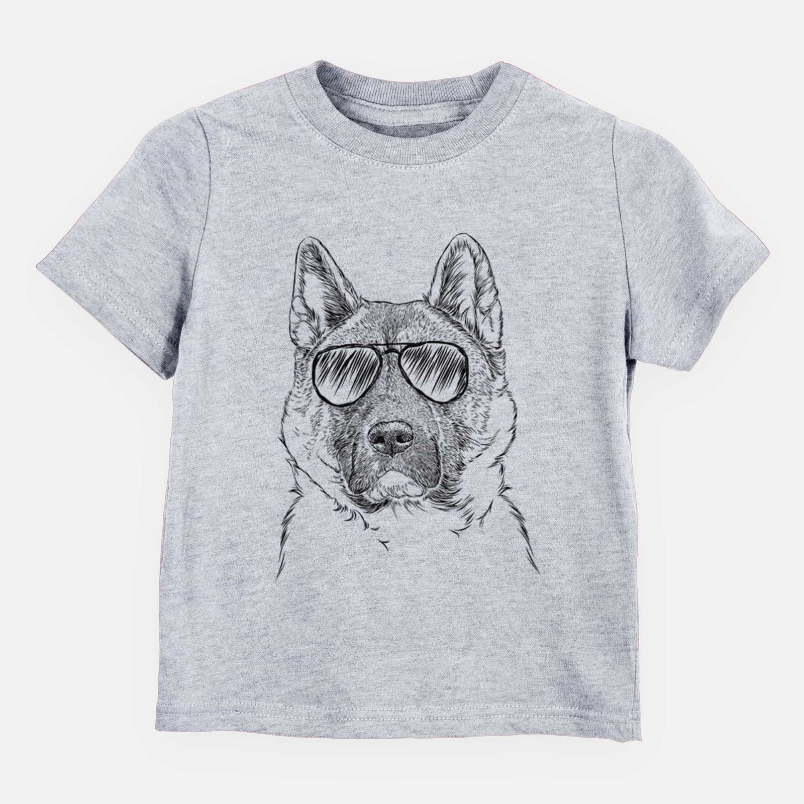 Aviator Bo the American Akita - Kids/Youth/Toddler Shirt