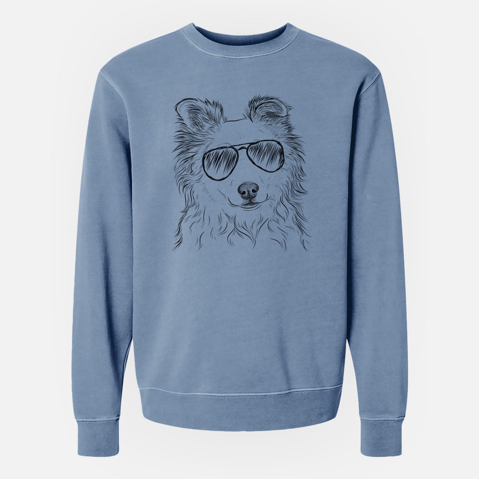 Aviator Bonsai the Mixed Breed - Unisex Pigment Dyed Crew Sweatshirt