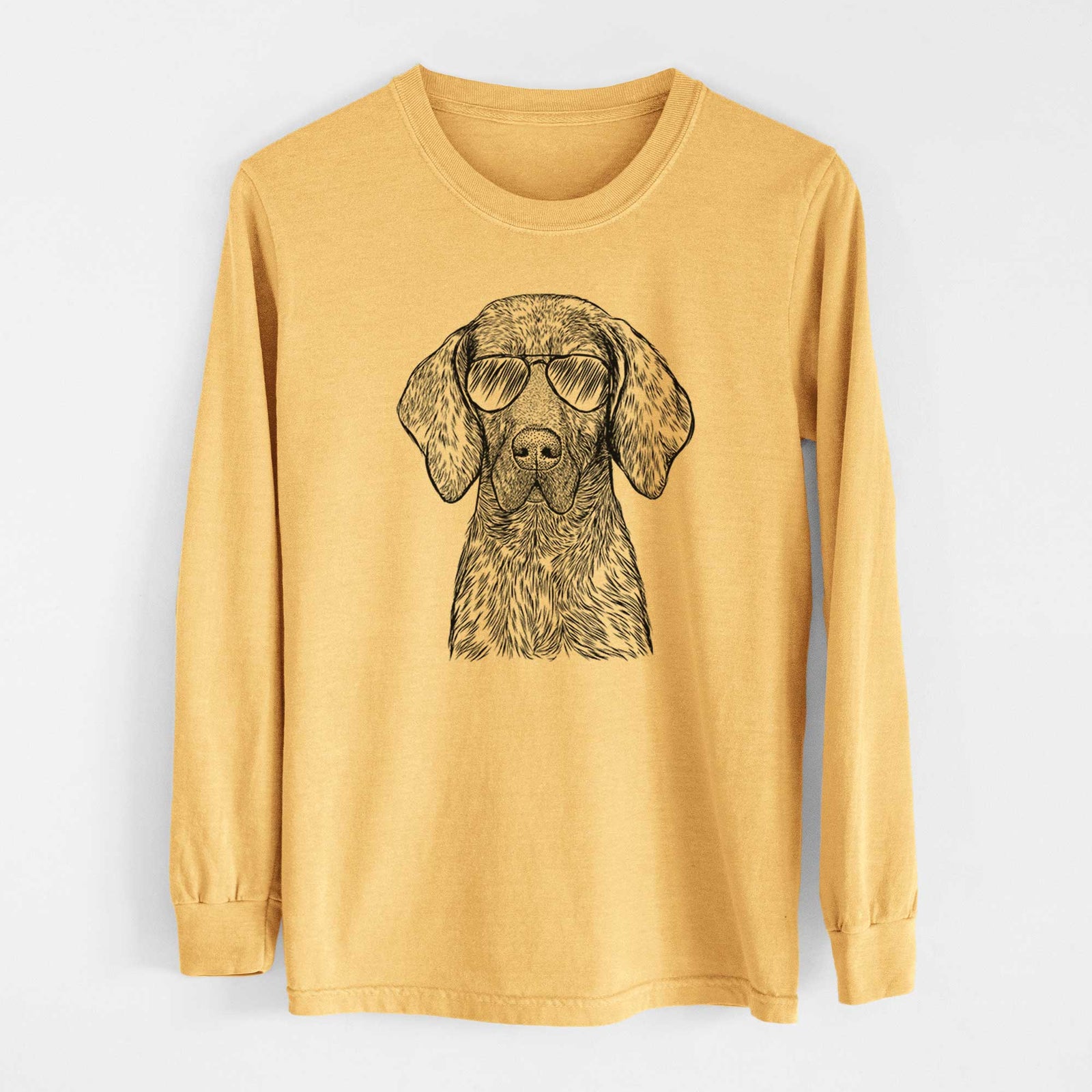 Aviators Boone the Plott Hound - Heavyweight 100% Cotton Long Sleeve
