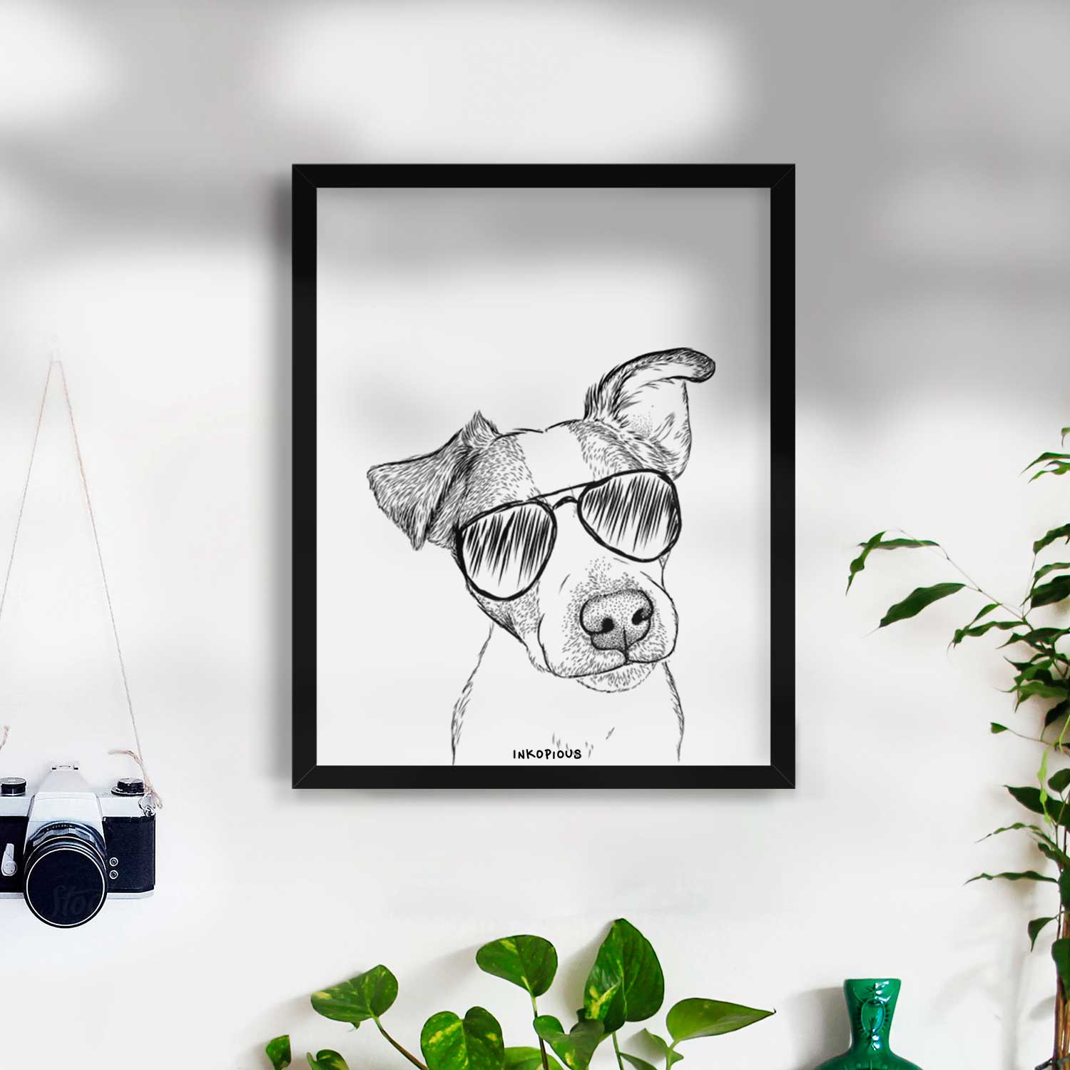 Bosse the Jack Russell Terrier Art Print