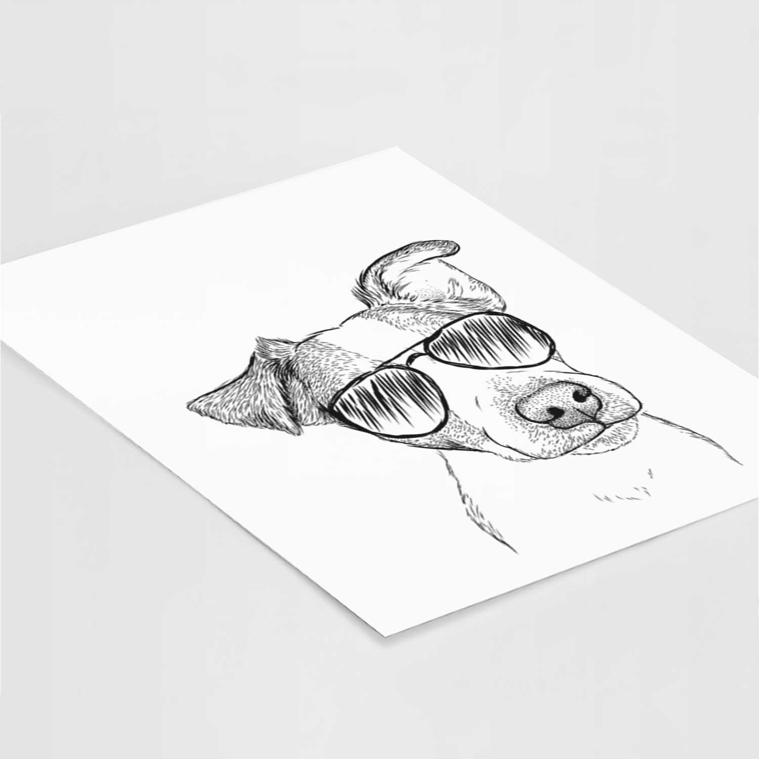 Bosse the Jack Russell Terrier Art Print