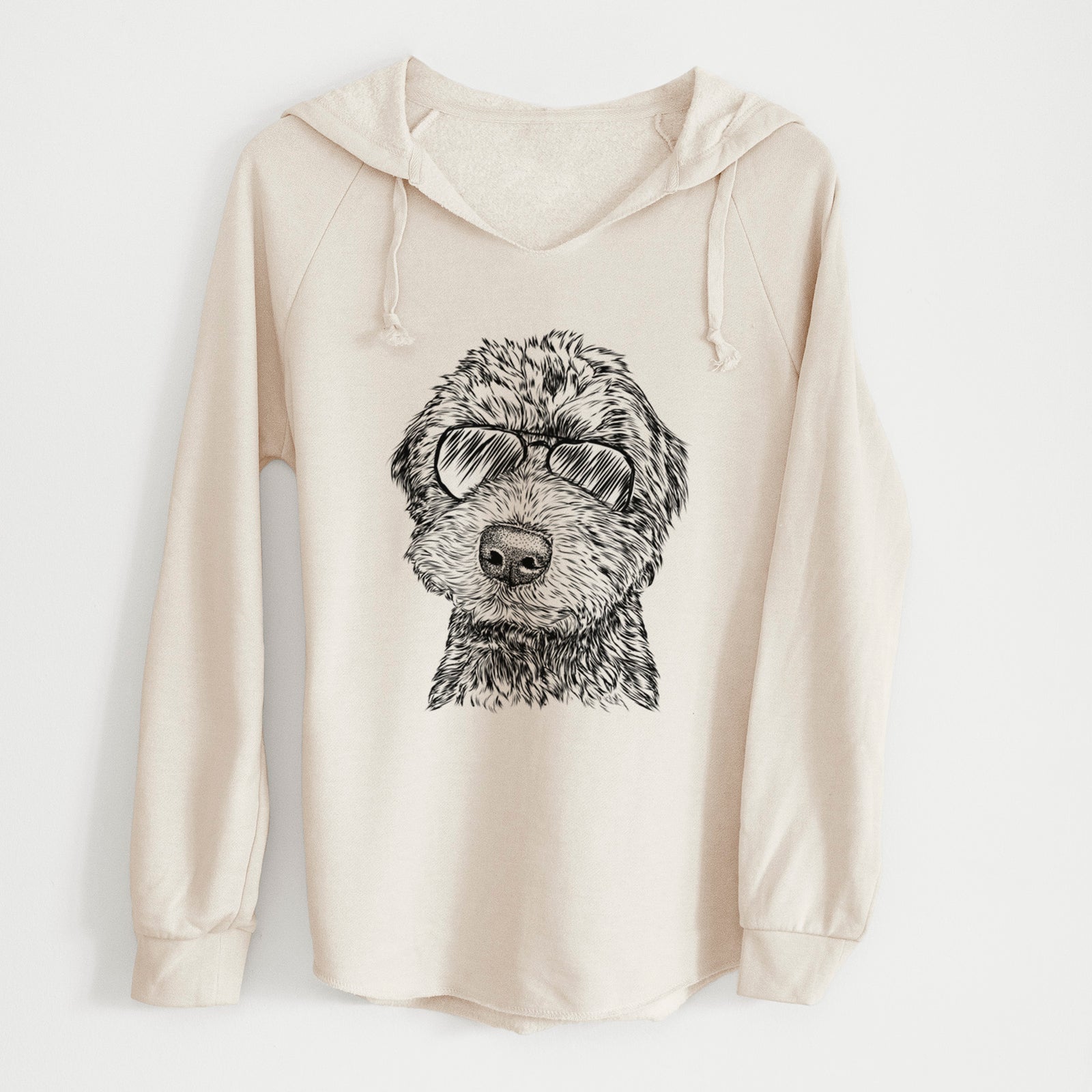 Aviator Bowser the Whoodle - Cali Wave Hooded Sweatshirt
