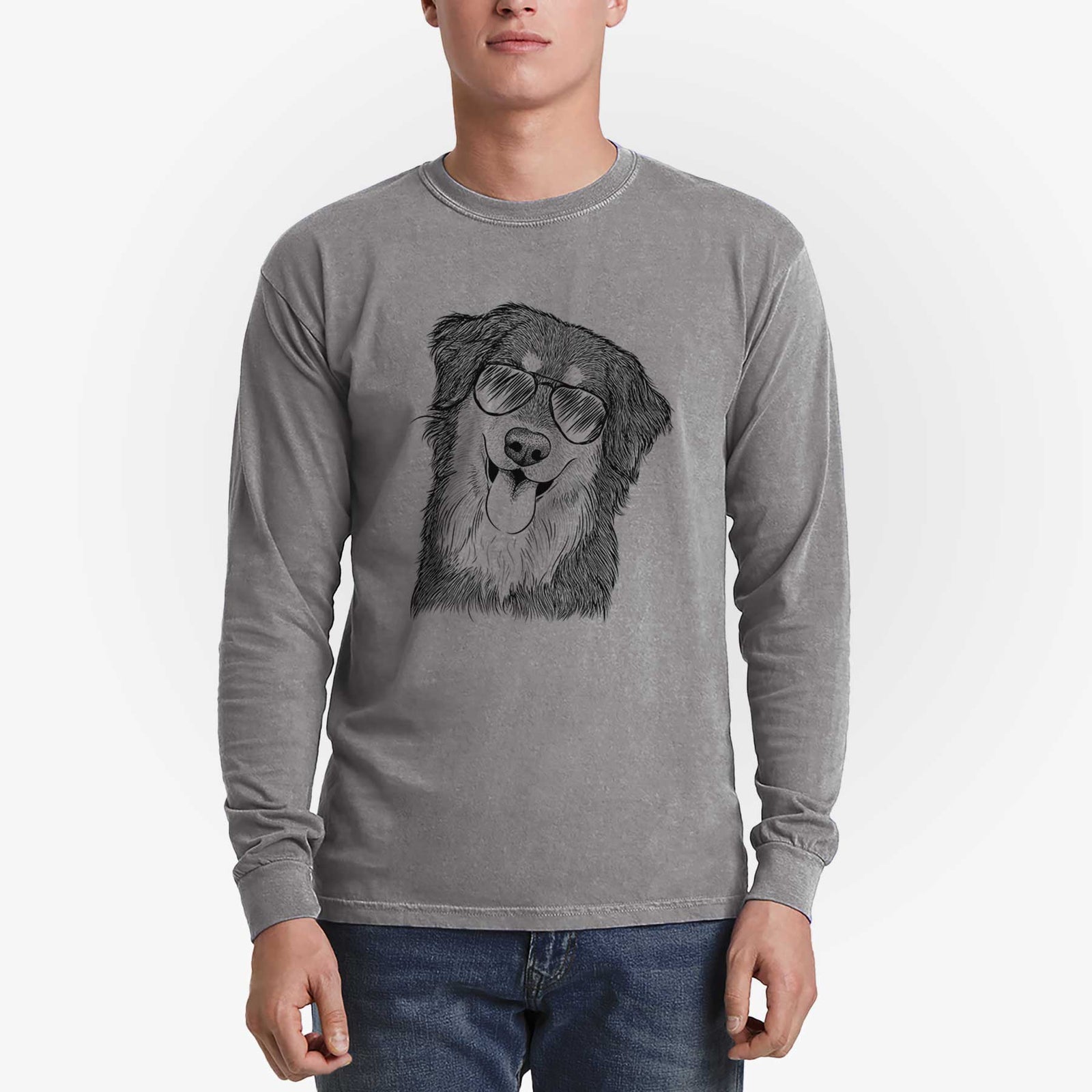 Aviators Brodie the Golden Aussie - Heavyweight 100% Cotton Long Sleeve