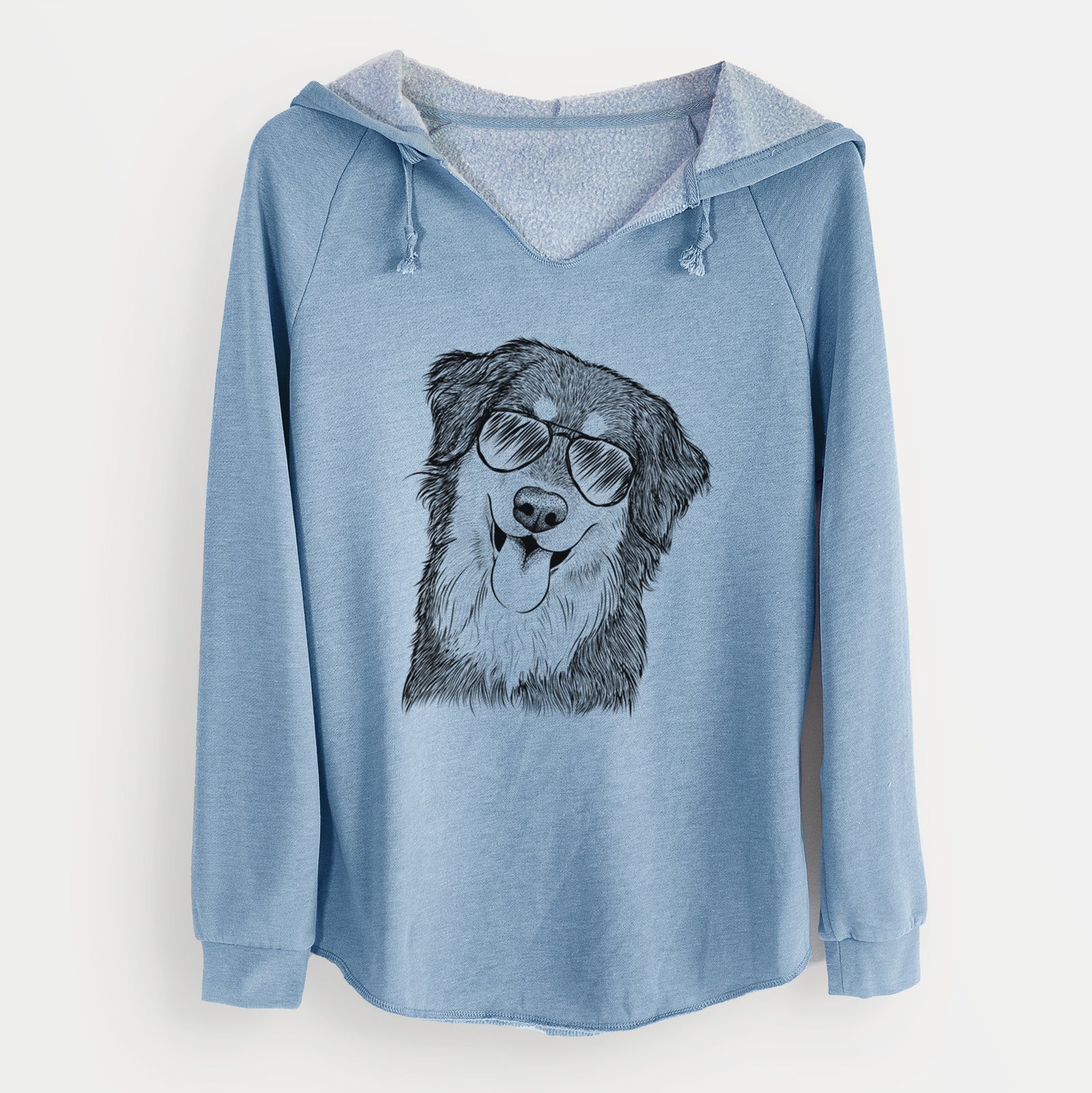 Aviator Brodie the Golden Aussie - Cali Wave Hooded Sweatshirt