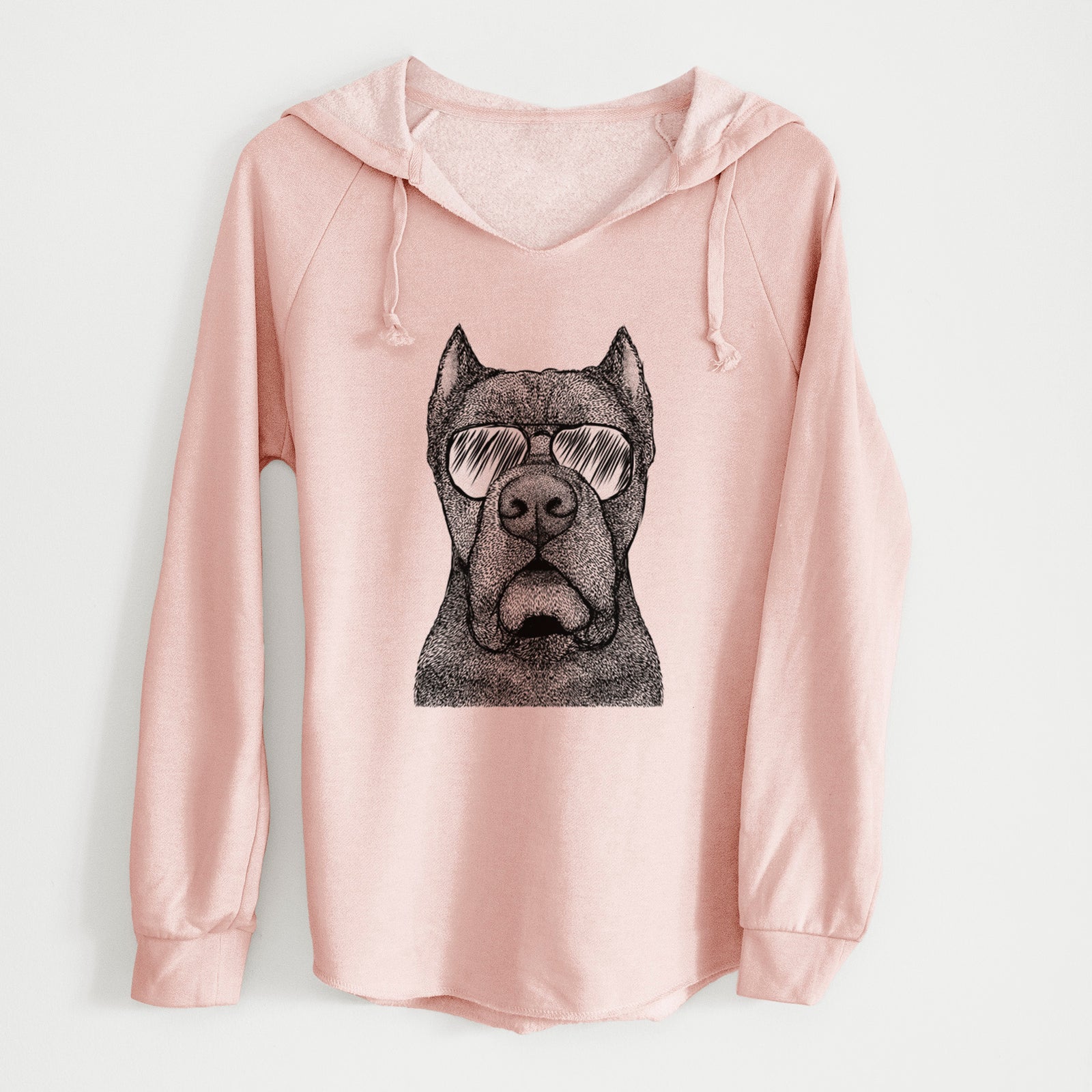 Aviator Bruno the Cane Corso - Cali Wave Hooded Sweatshirt