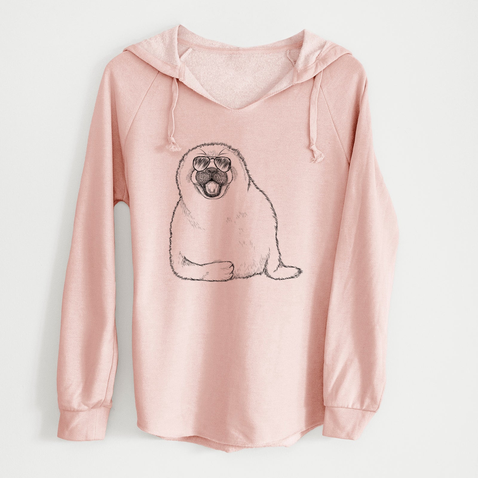 Aviator Bub the Harp Seal - Cali Wave Hooded Sweatshirt