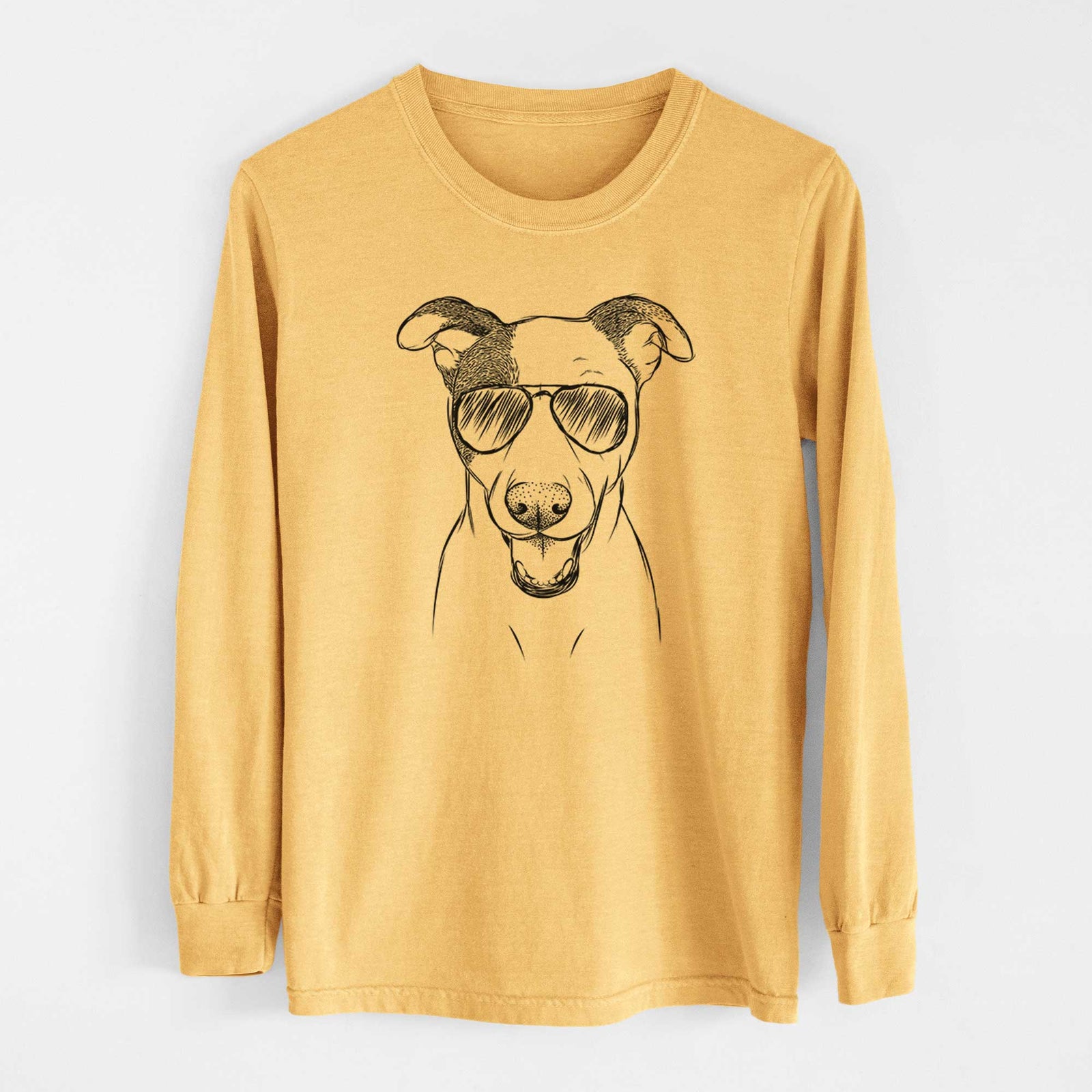 Aviators Bucky the Mixed Breed - Heavyweight 100% Cotton Long Sleeve
