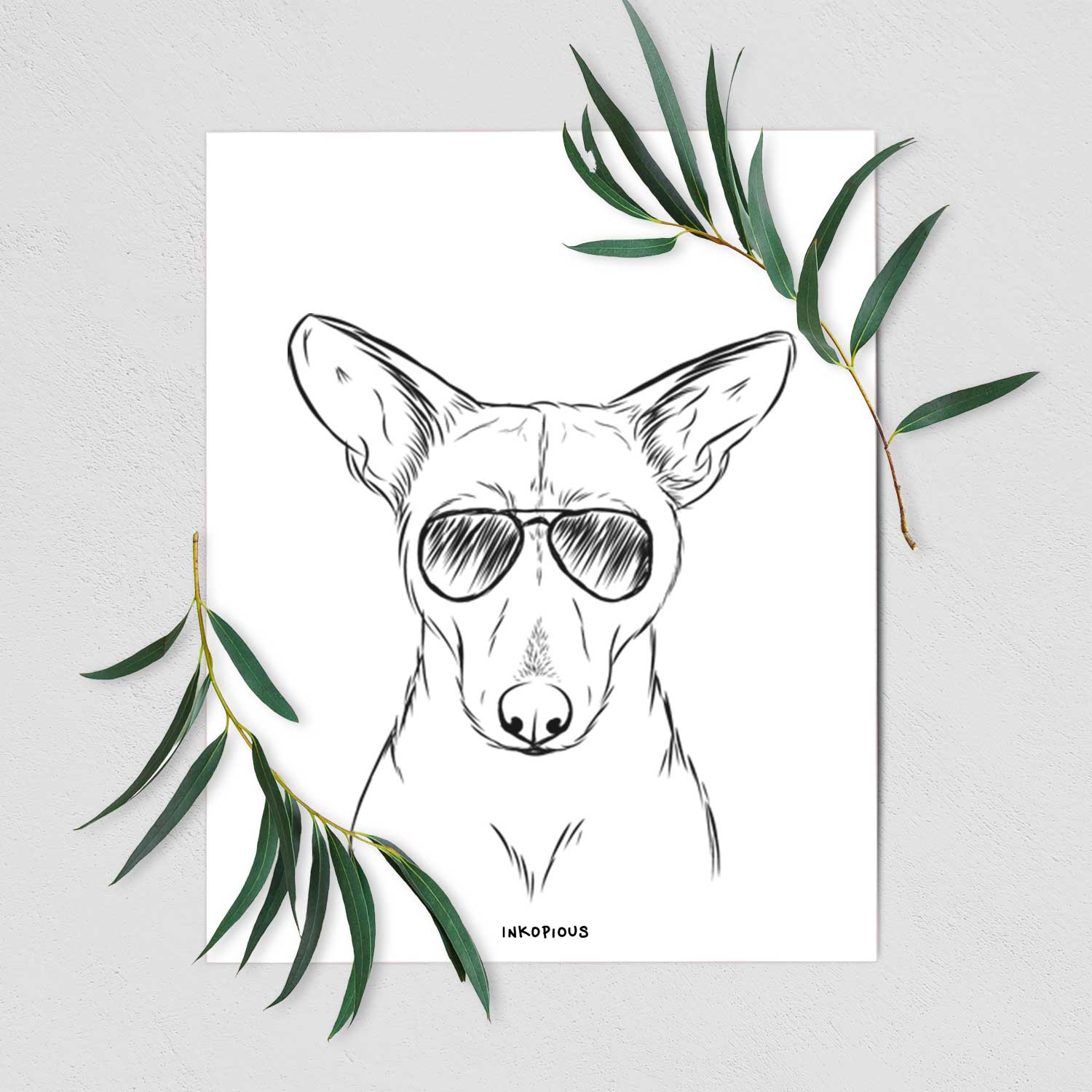 Buff the Dorgi Art Print