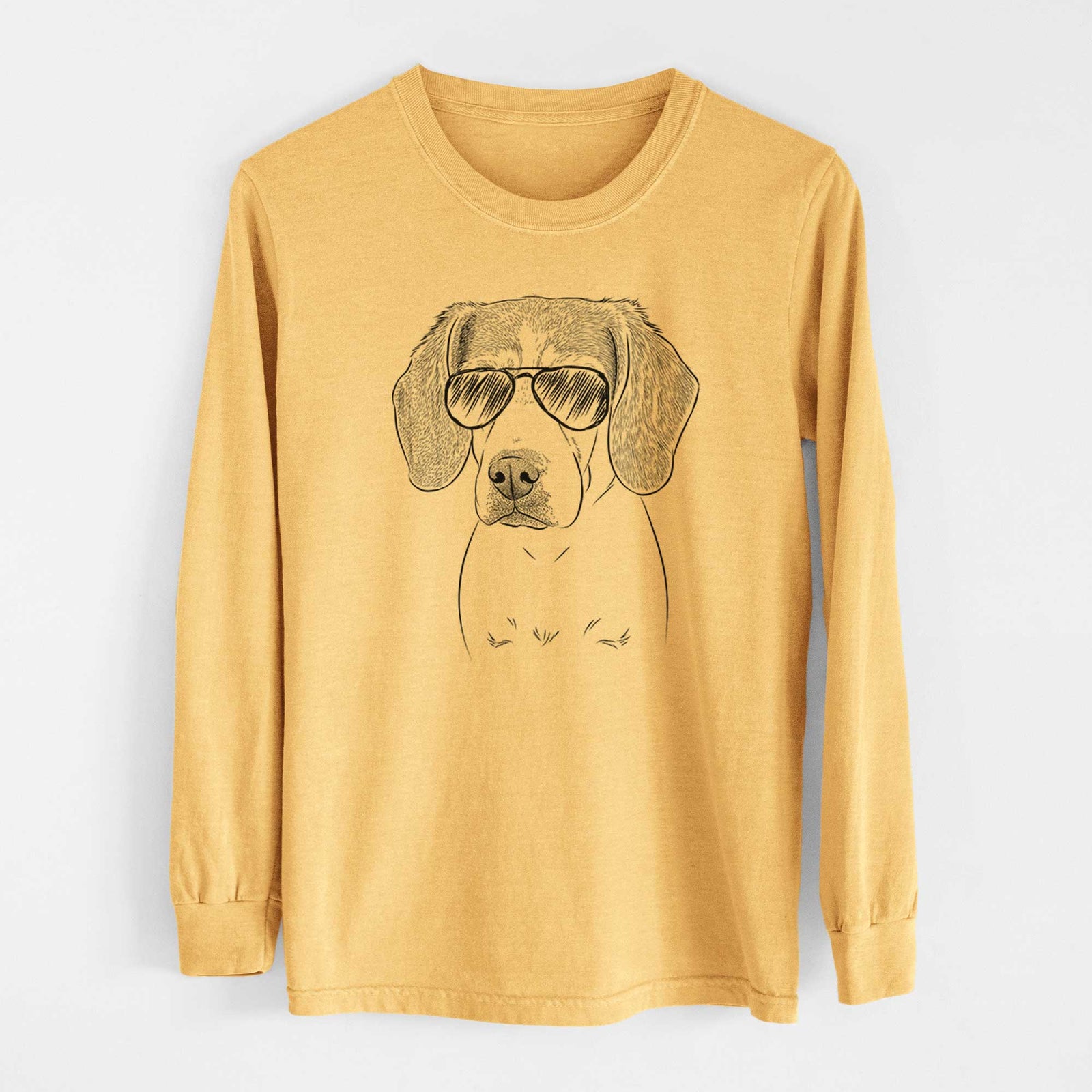 Aviators Bumbee the Beagle - Heavyweight 100% Cotton Long Sleeve