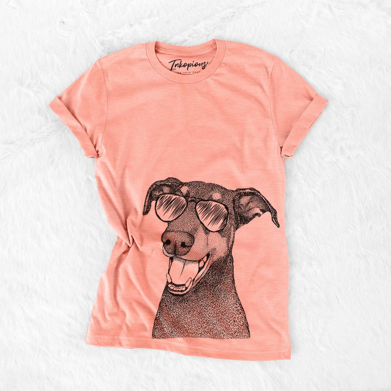 Bunnie the Doberman Pinscher - Bella Canvas Unisex Crewneck